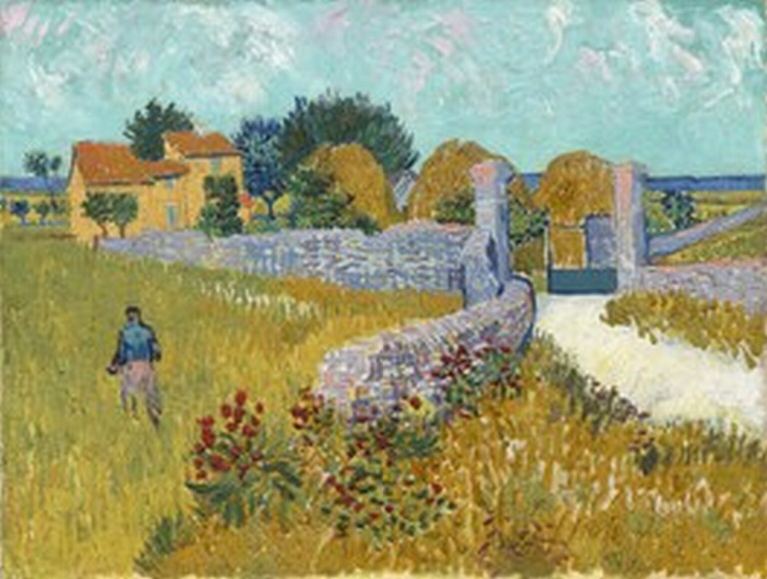Van Gogh Farmhouse in Provence (1888)