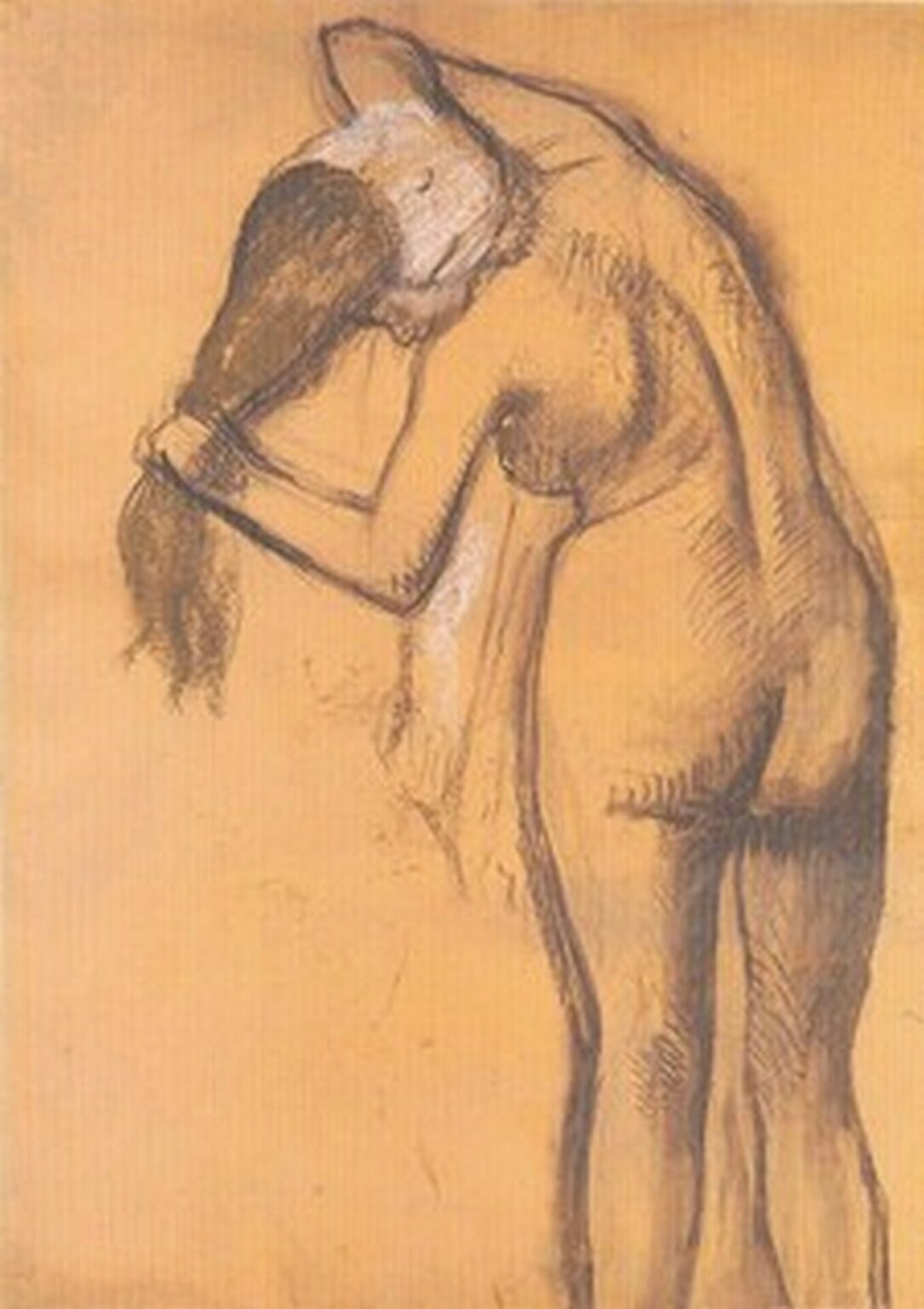 Degas Femme a sa Toilette