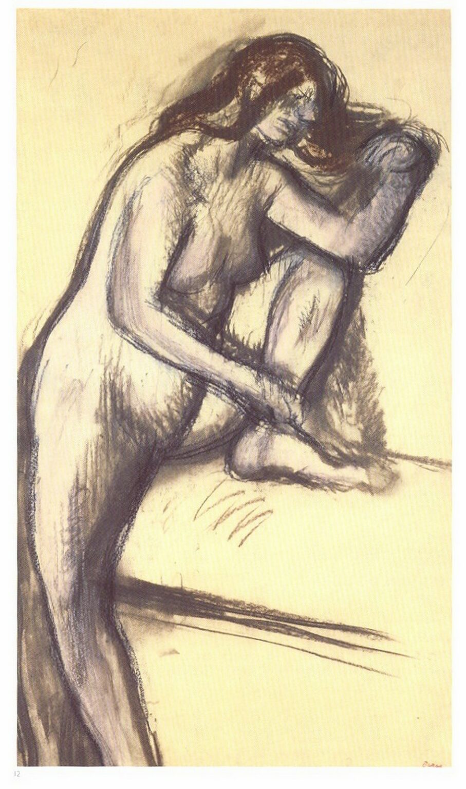 Degas Femme assise