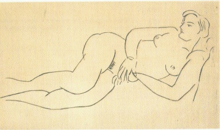 Matisse Femme nu reclining
