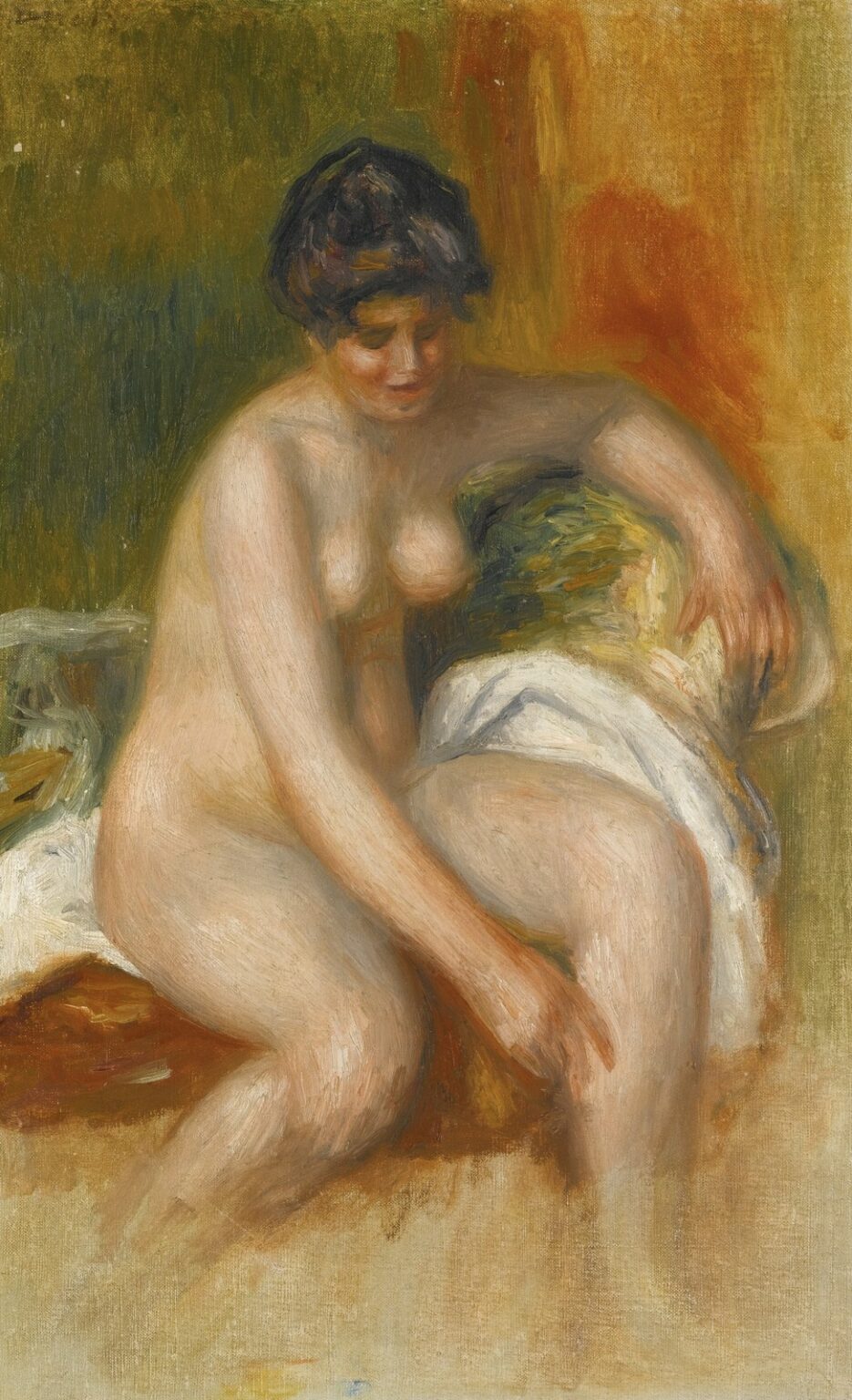 Renoir Femme nue dans un intérieur (c. 1905)