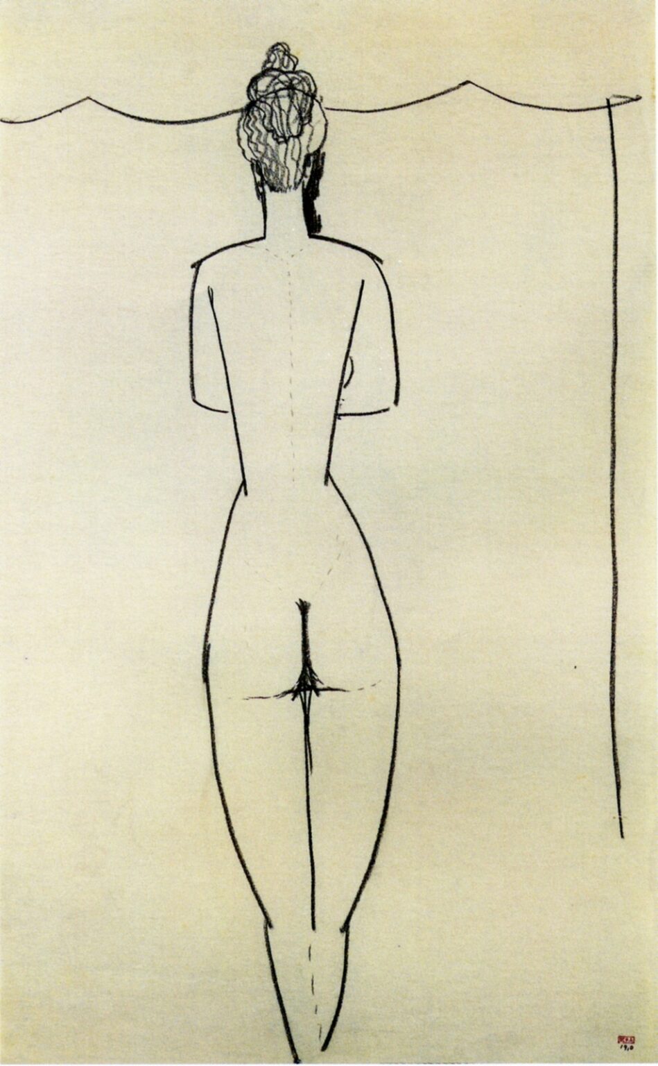 Modigliani Femme nue vue dos