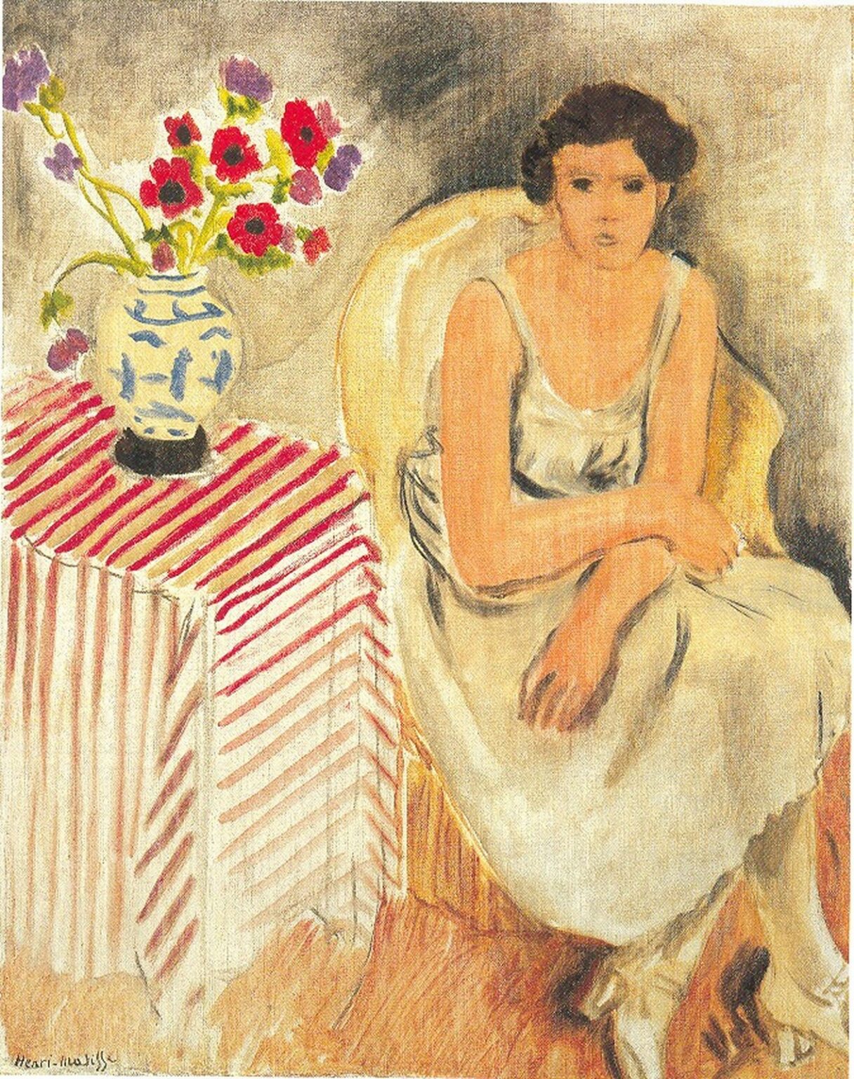 Matisse Femme sur un fauteuil