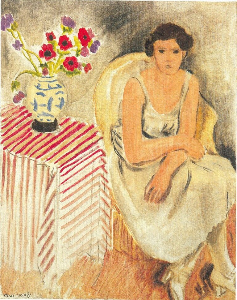 Matisse Femme sur un fauteuil