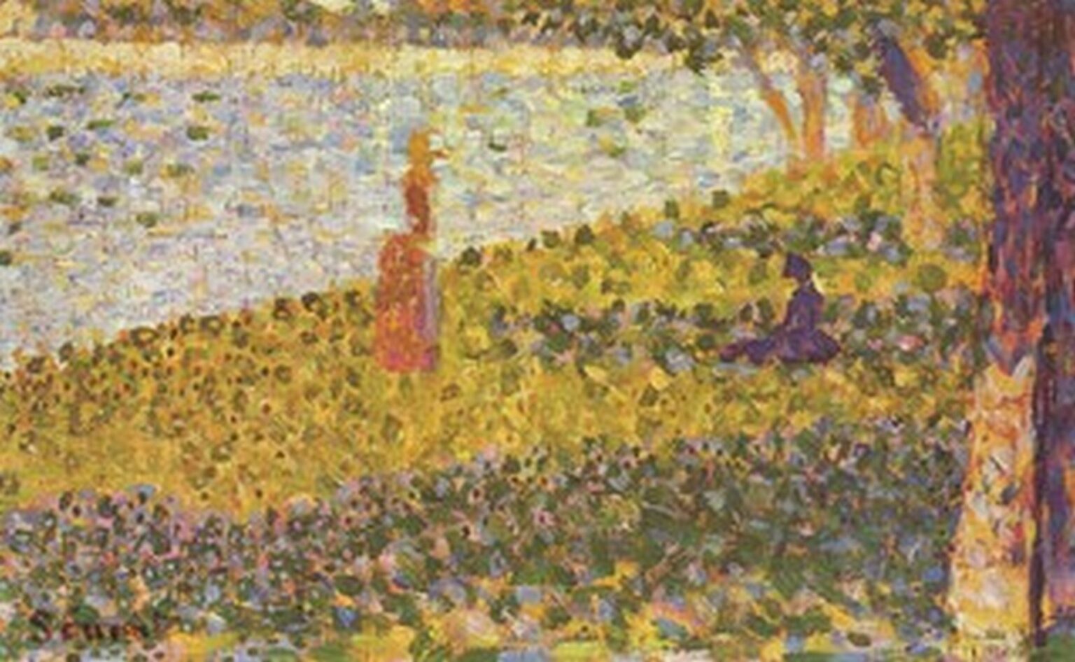 Seurat Femmes au bord de l'eau
