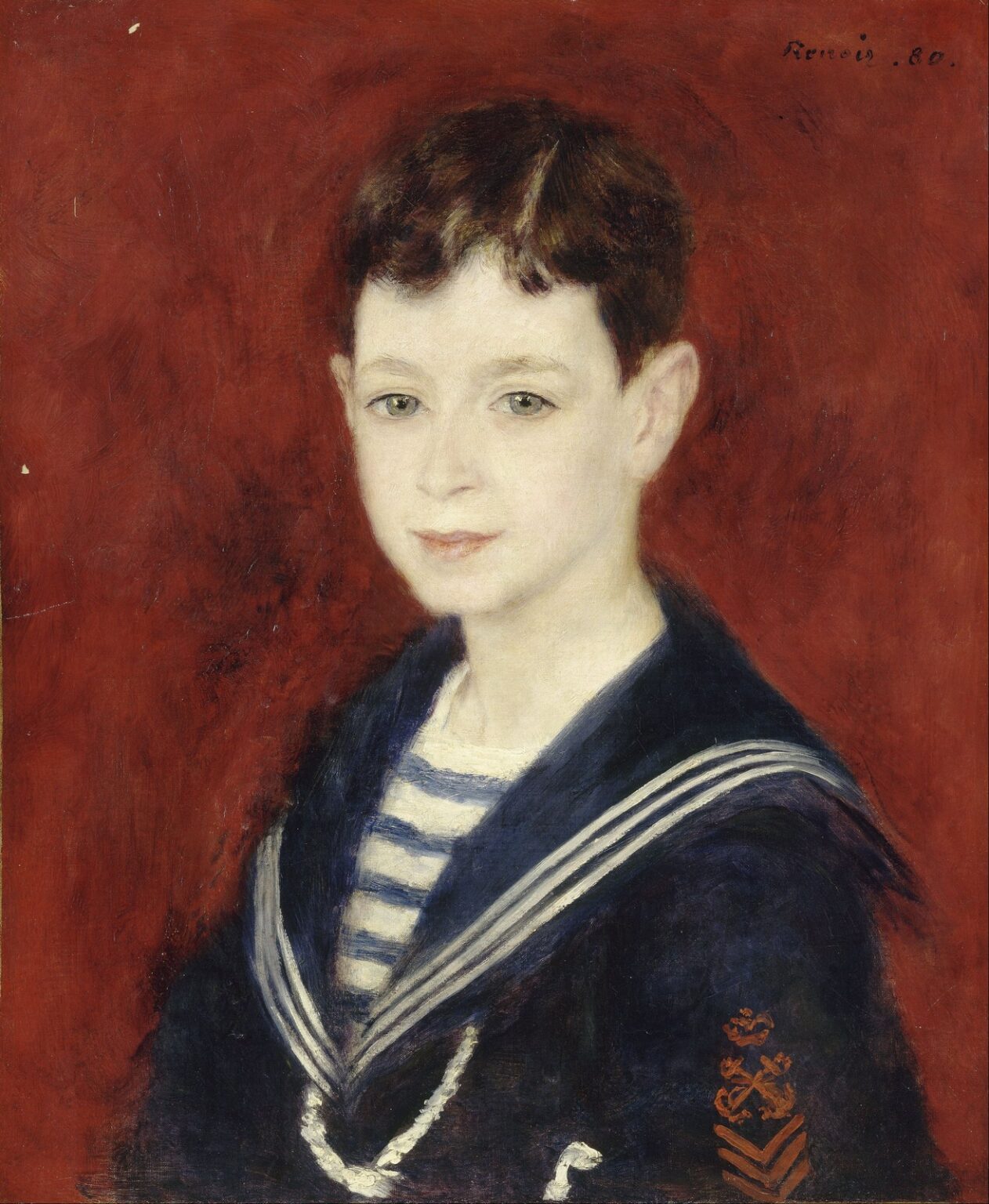 Renoir Fernand Halphen as a Boy (1880)