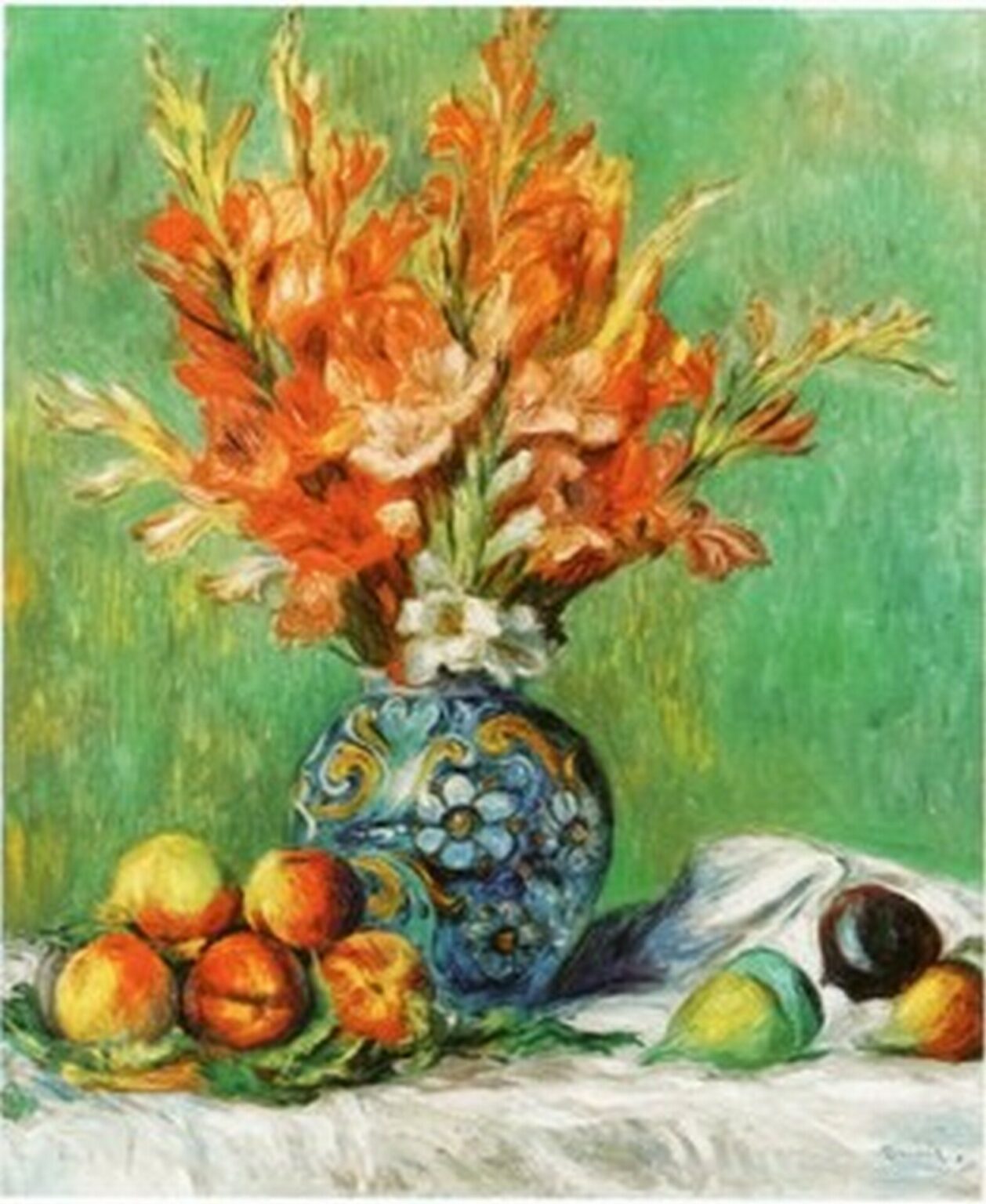 Renoir Fleurs et fruits (1889)