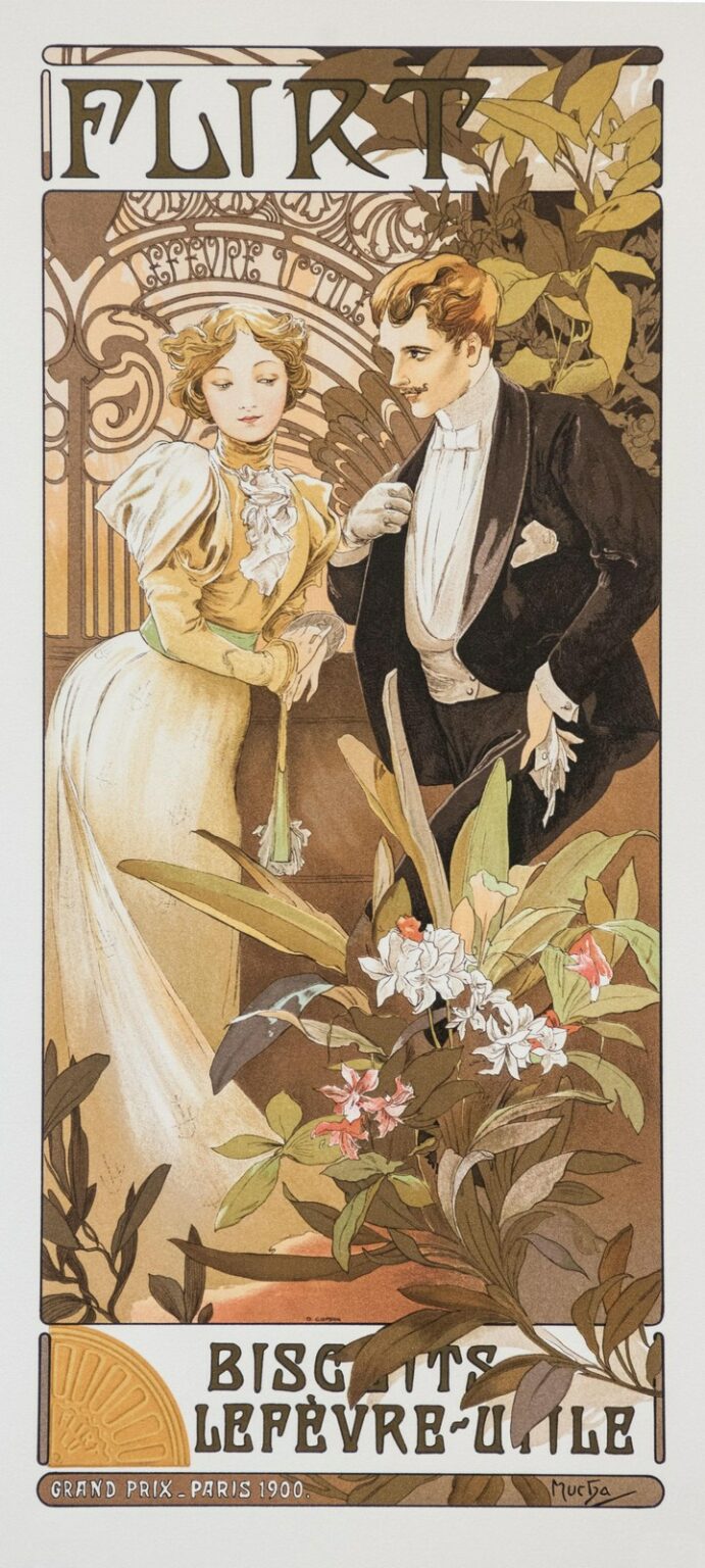 Mucha Flirt - Lefèvre - Utile (1900)