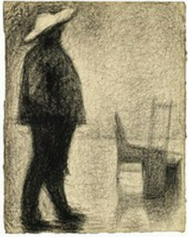 Seurat Fort de la halle (c. 1882)