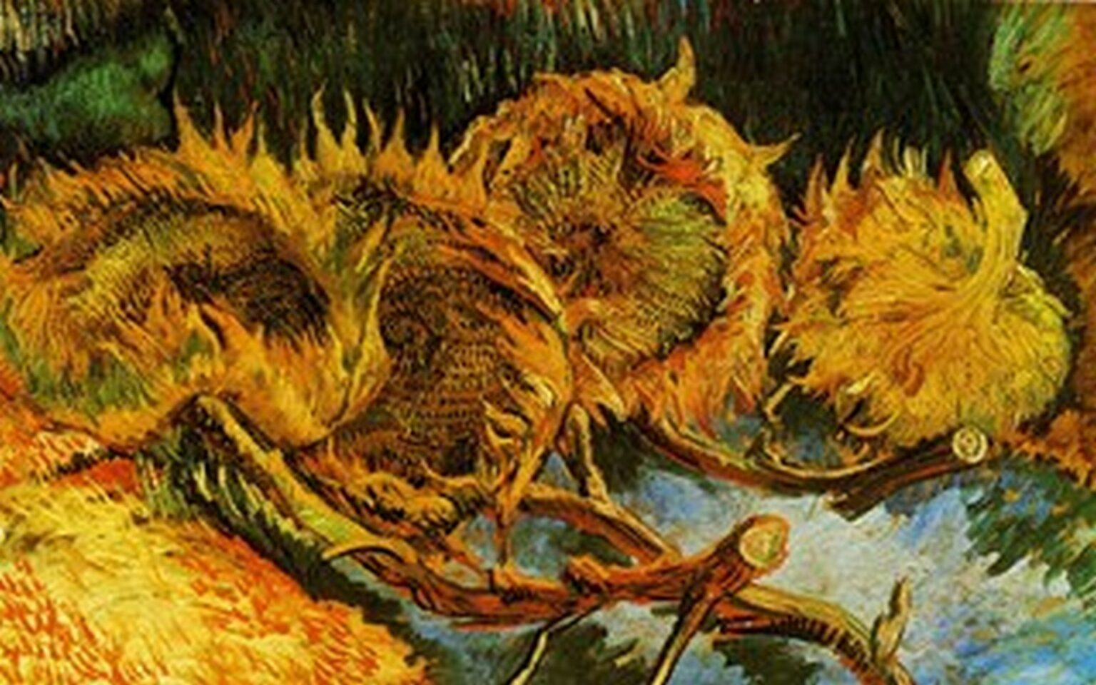 Van Gogh Four Cut Sunflowers