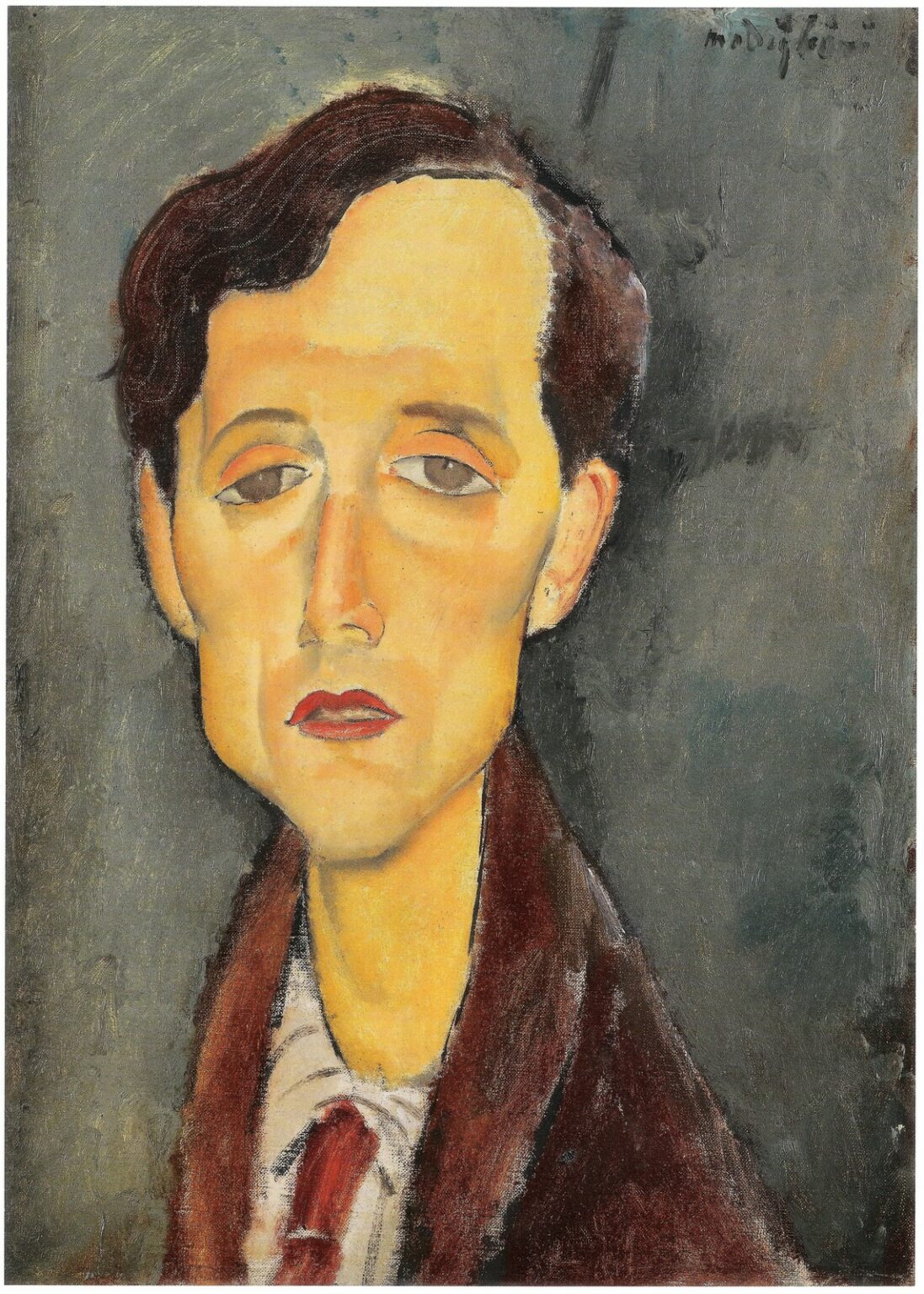 Modigliani Frans Hellens (1919)
