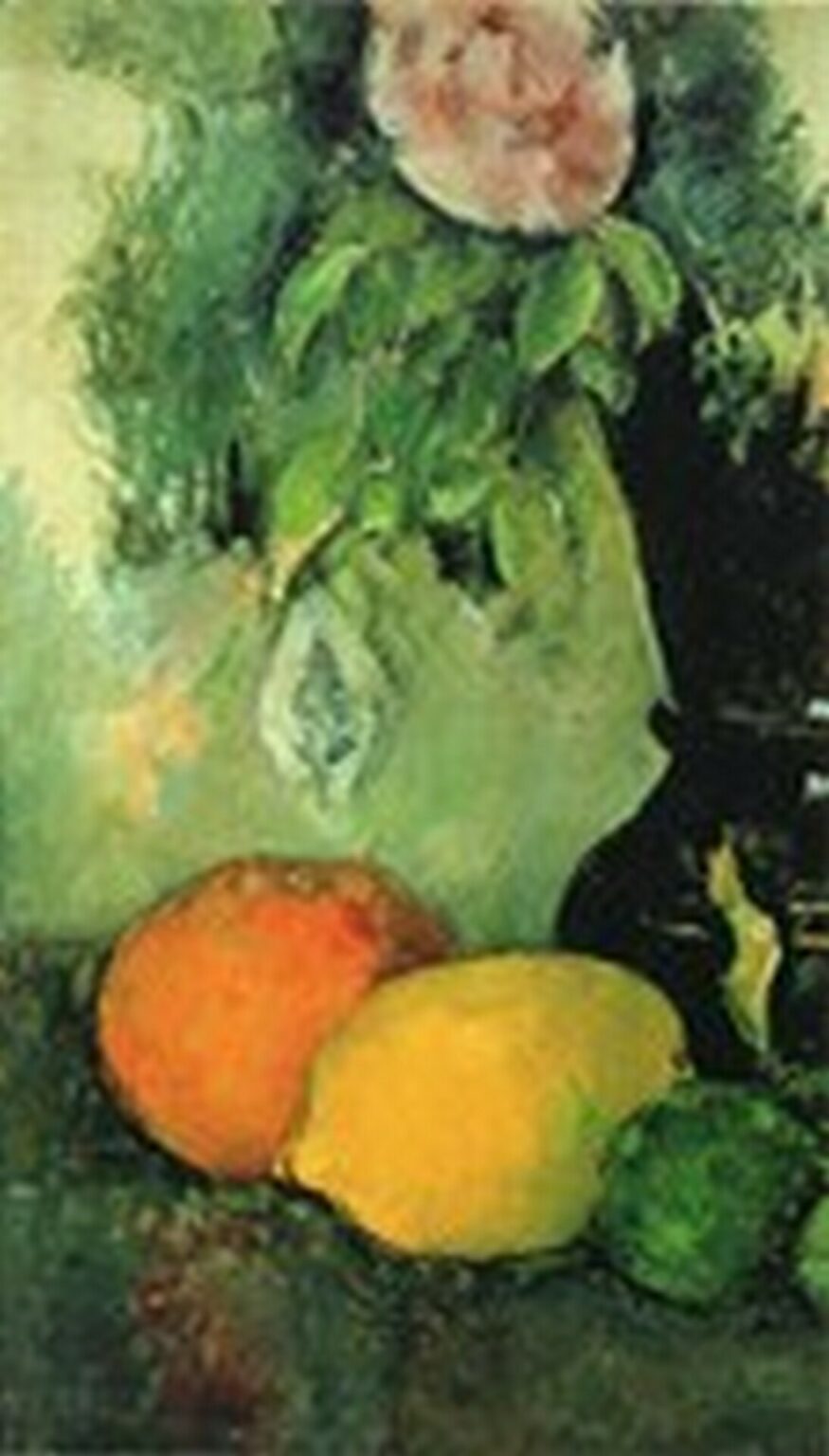Cézanne Fruta y florero (h. 1879-82)