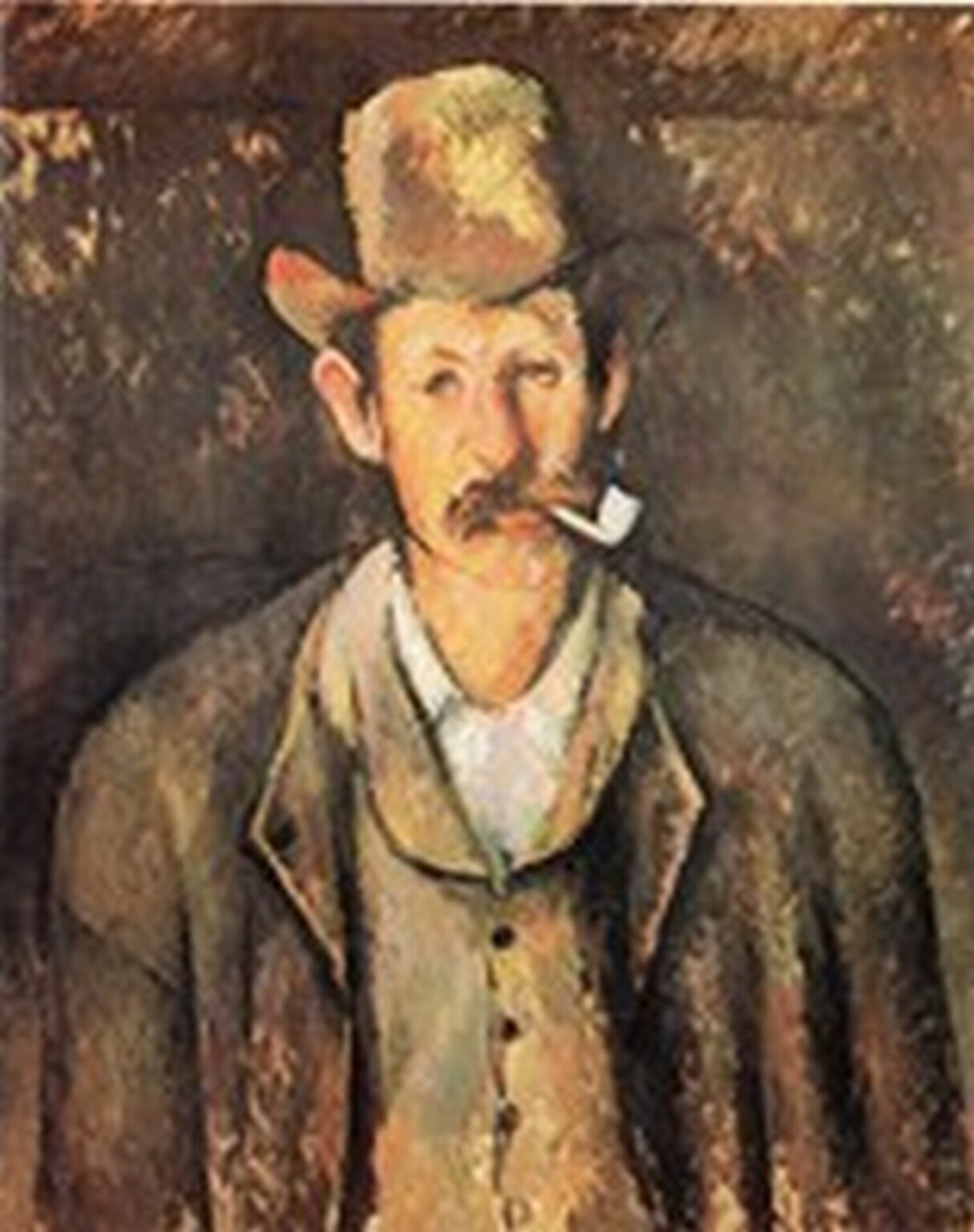 Cézanne Fumador de pipa (1890-92)