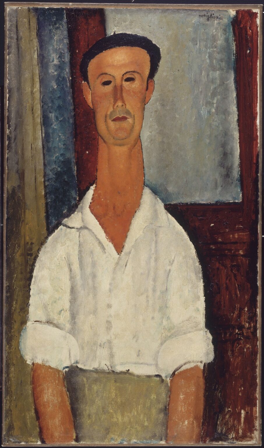 Modigliani Gaston Modot (1918)