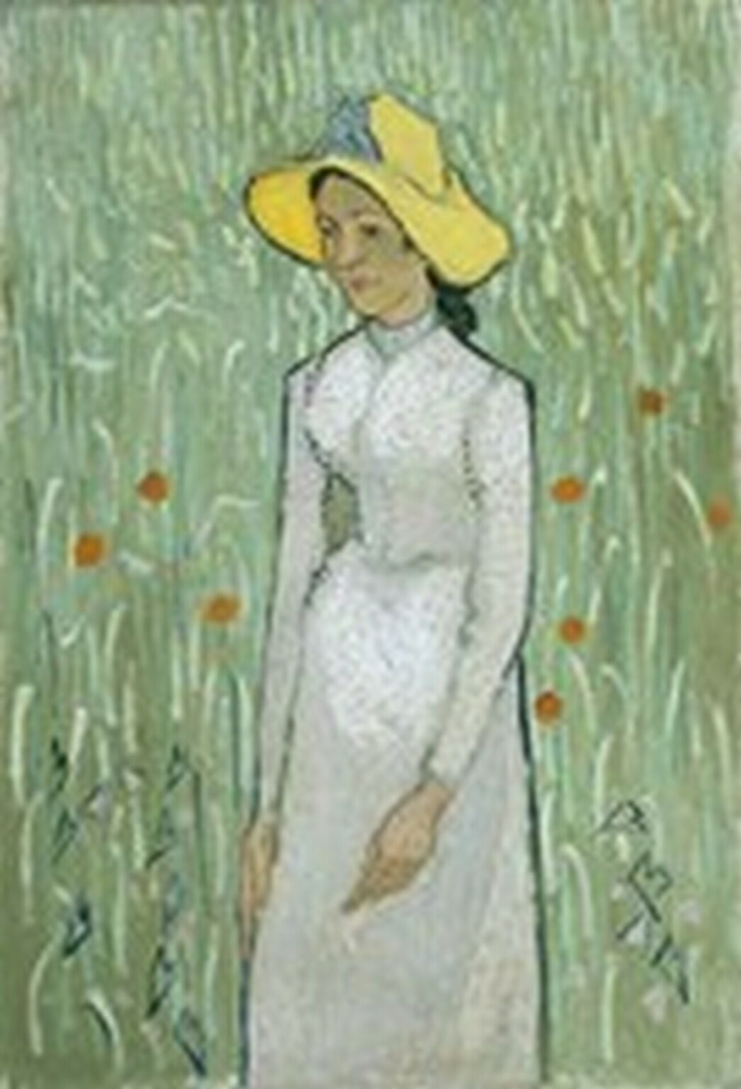 Van Gogh Girl in White (1890)