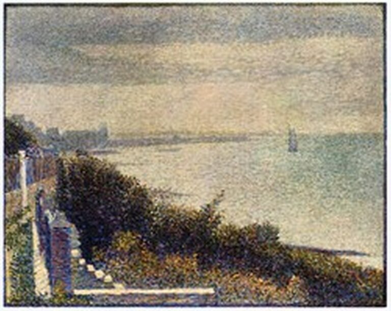 Seurat Grandcamp: Evening