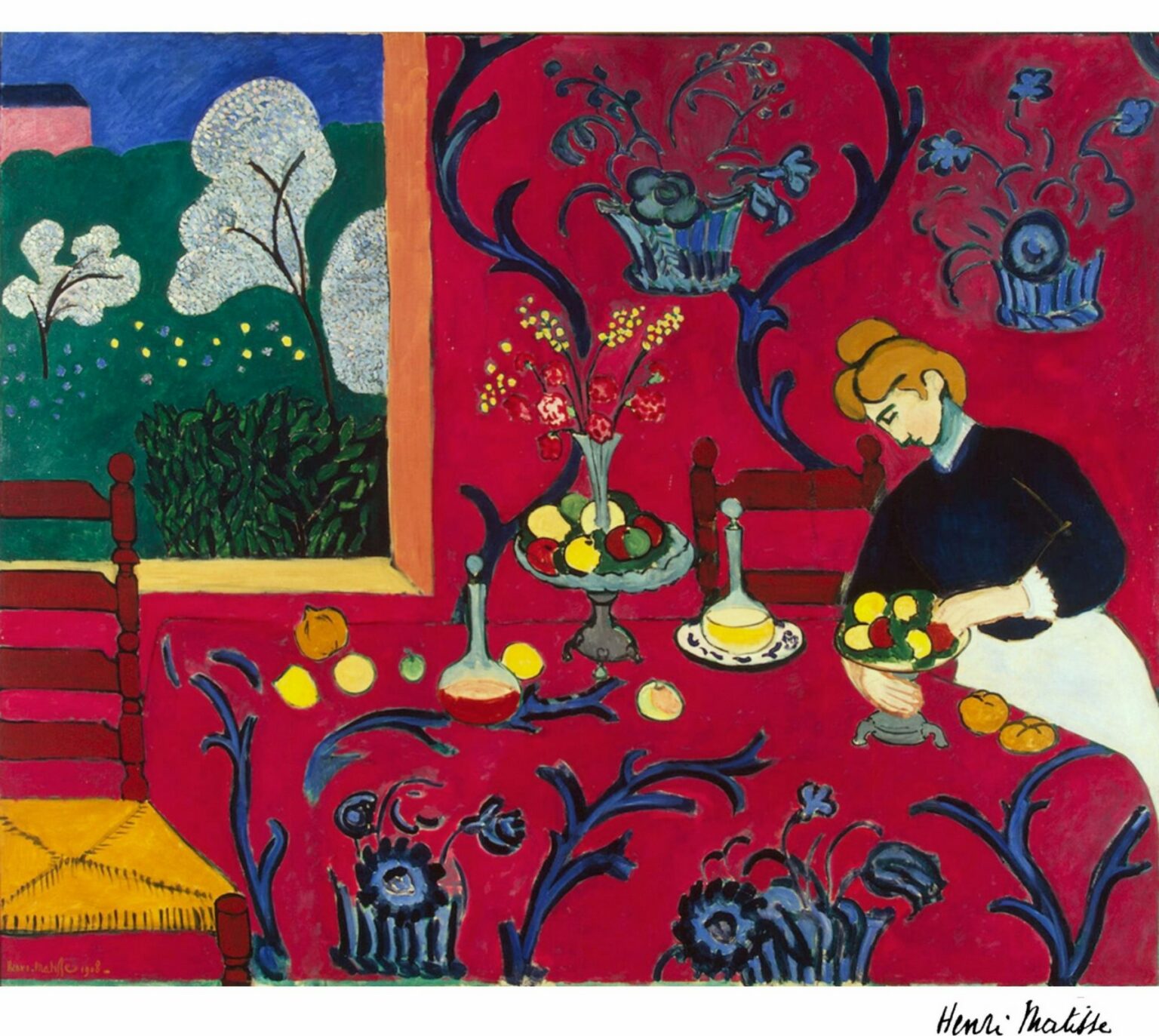 Matisse Harmony in Red (1908)