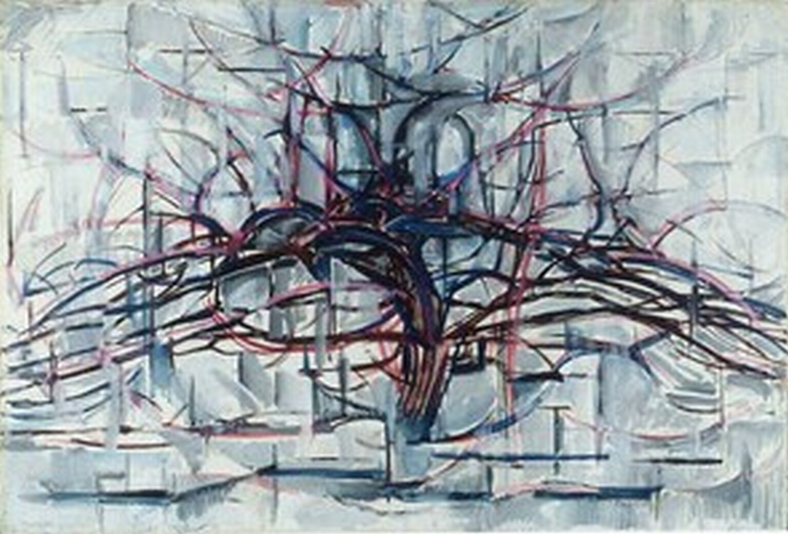 Mondrian Horizontal Tree (1911)
