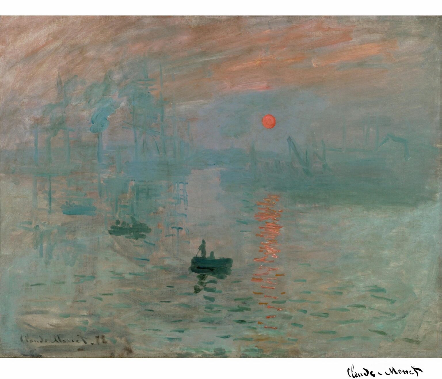 Monet Impression, Sunrise (1872)