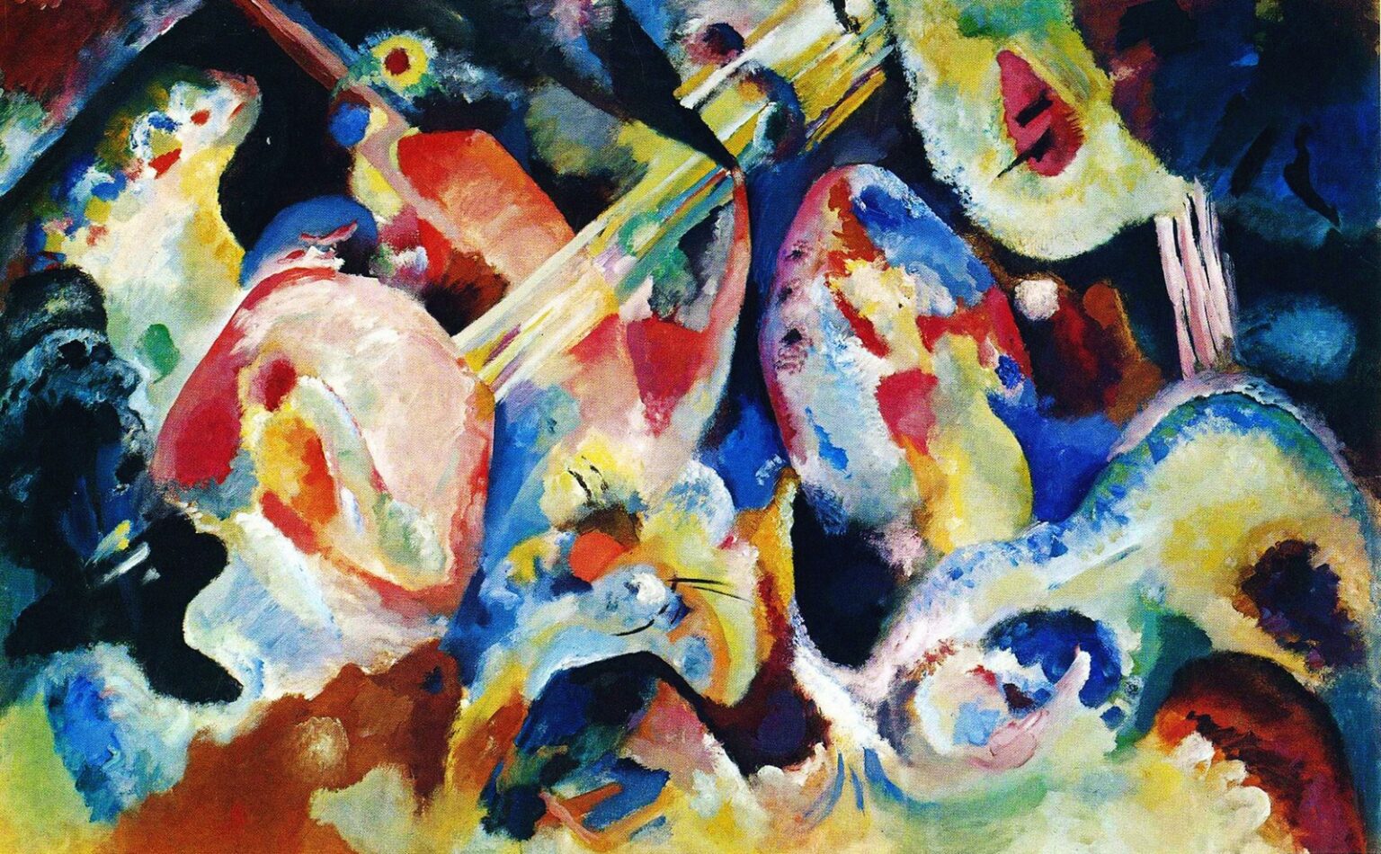 Kandinsky Improvisation. Deluge (1913)