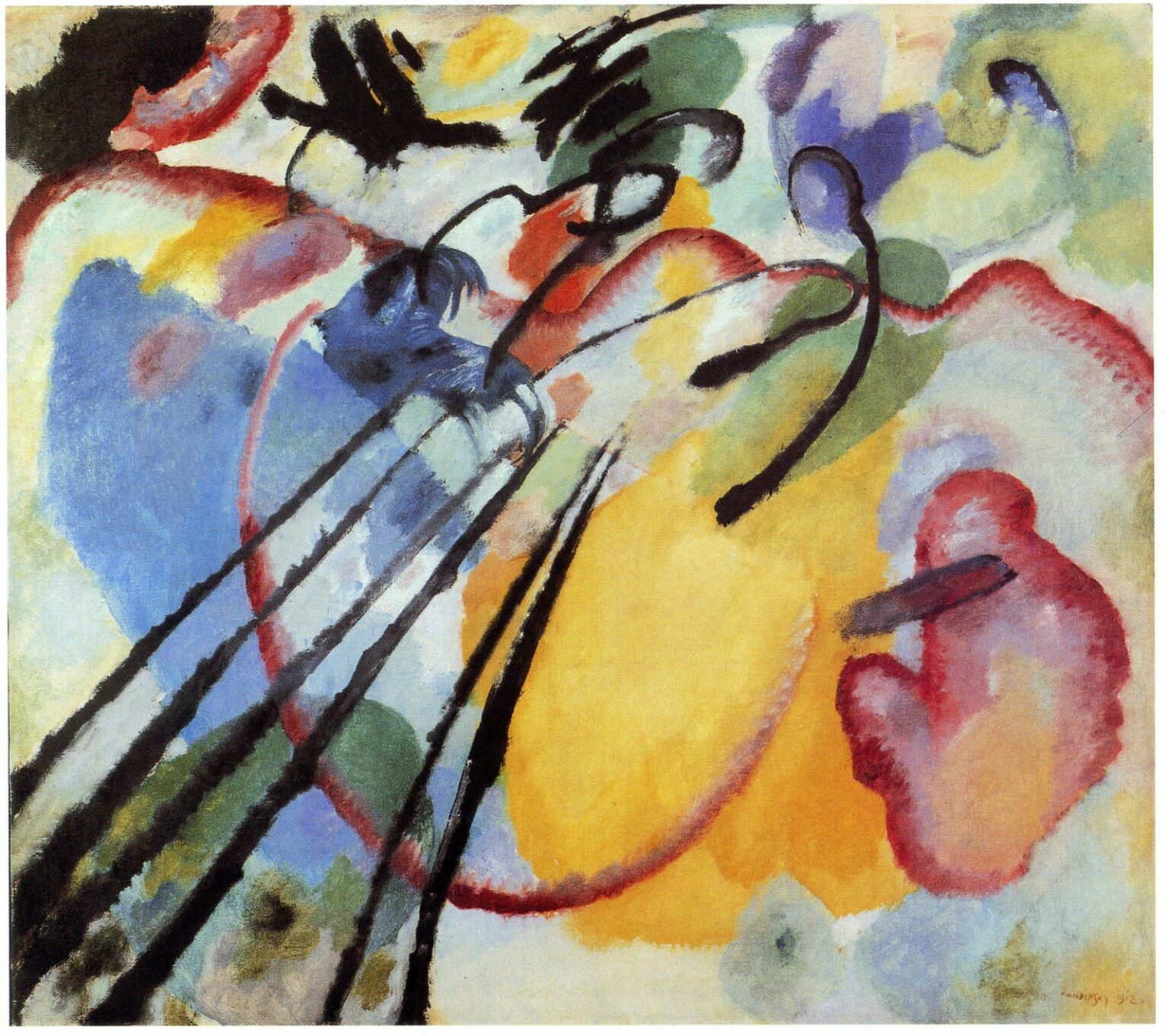 Kandinsky Improvisation 26 (Rowing, 1912)