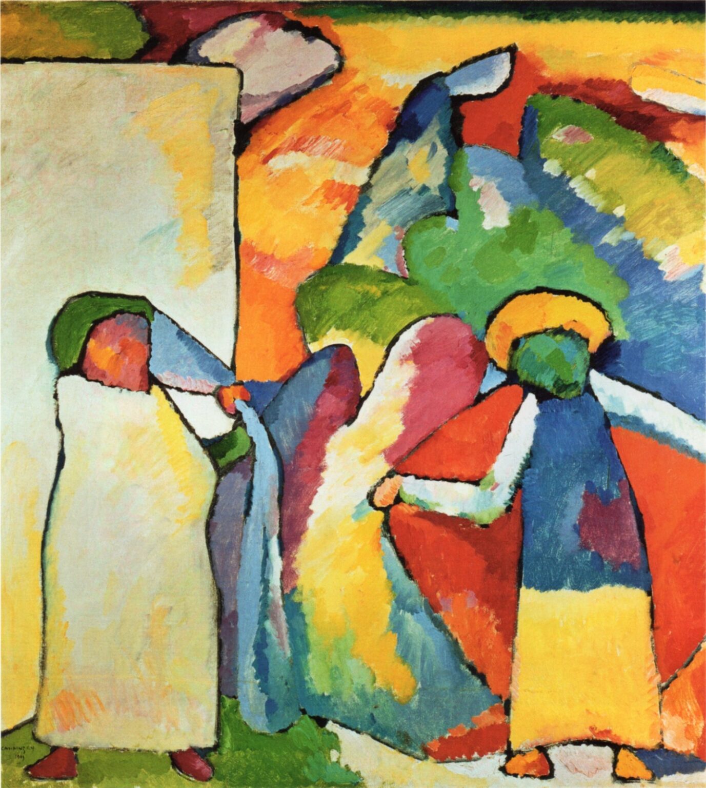 Kandinsky Improvisation 6 (African, 1909)