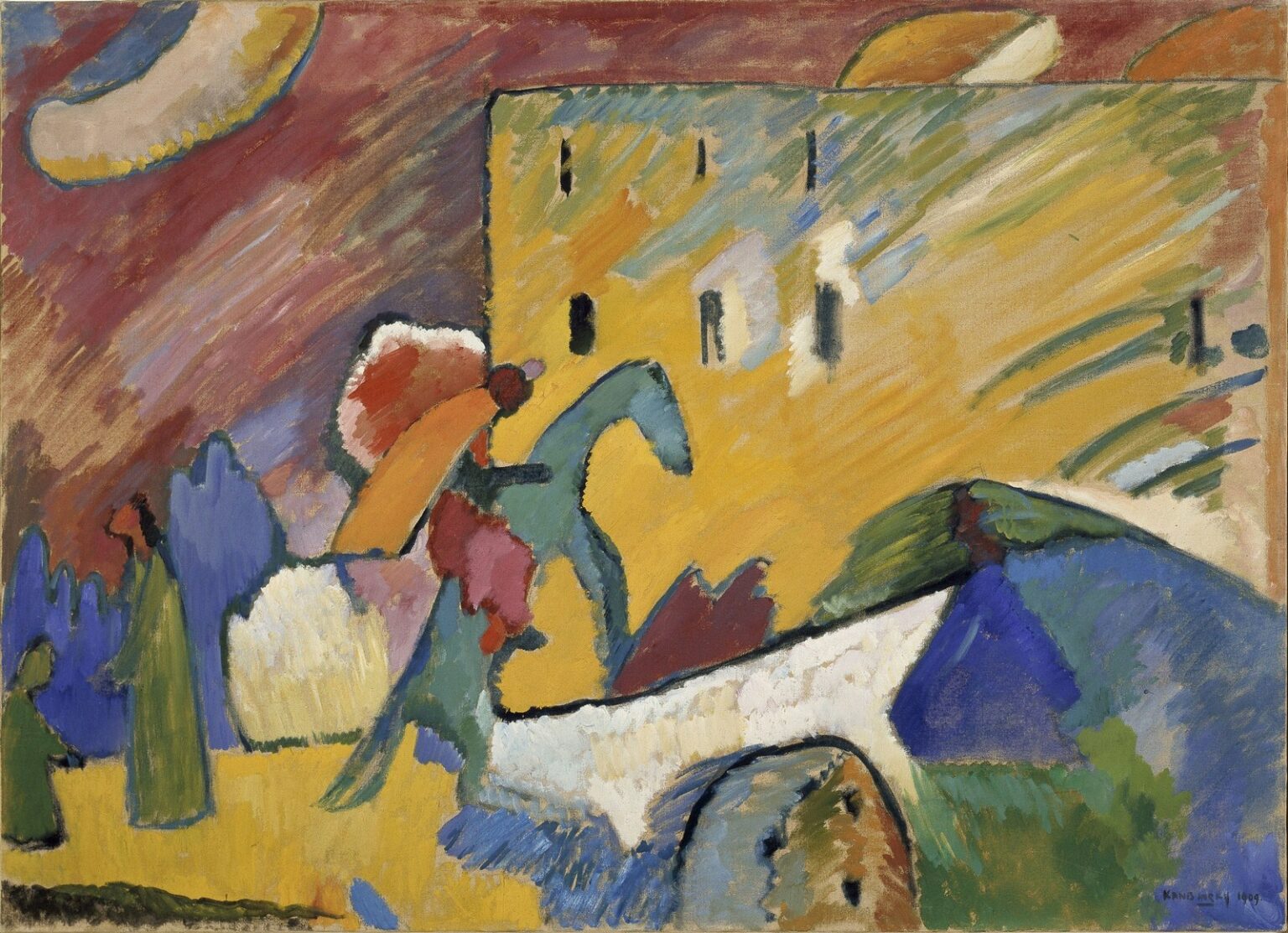 Kandinsky Improvisation III (1909)