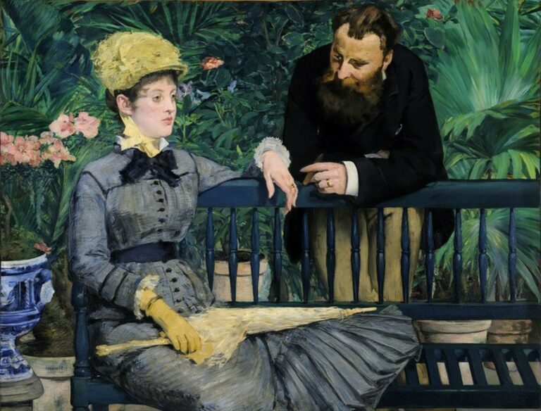 Manet In The Conservatory (1878-79)