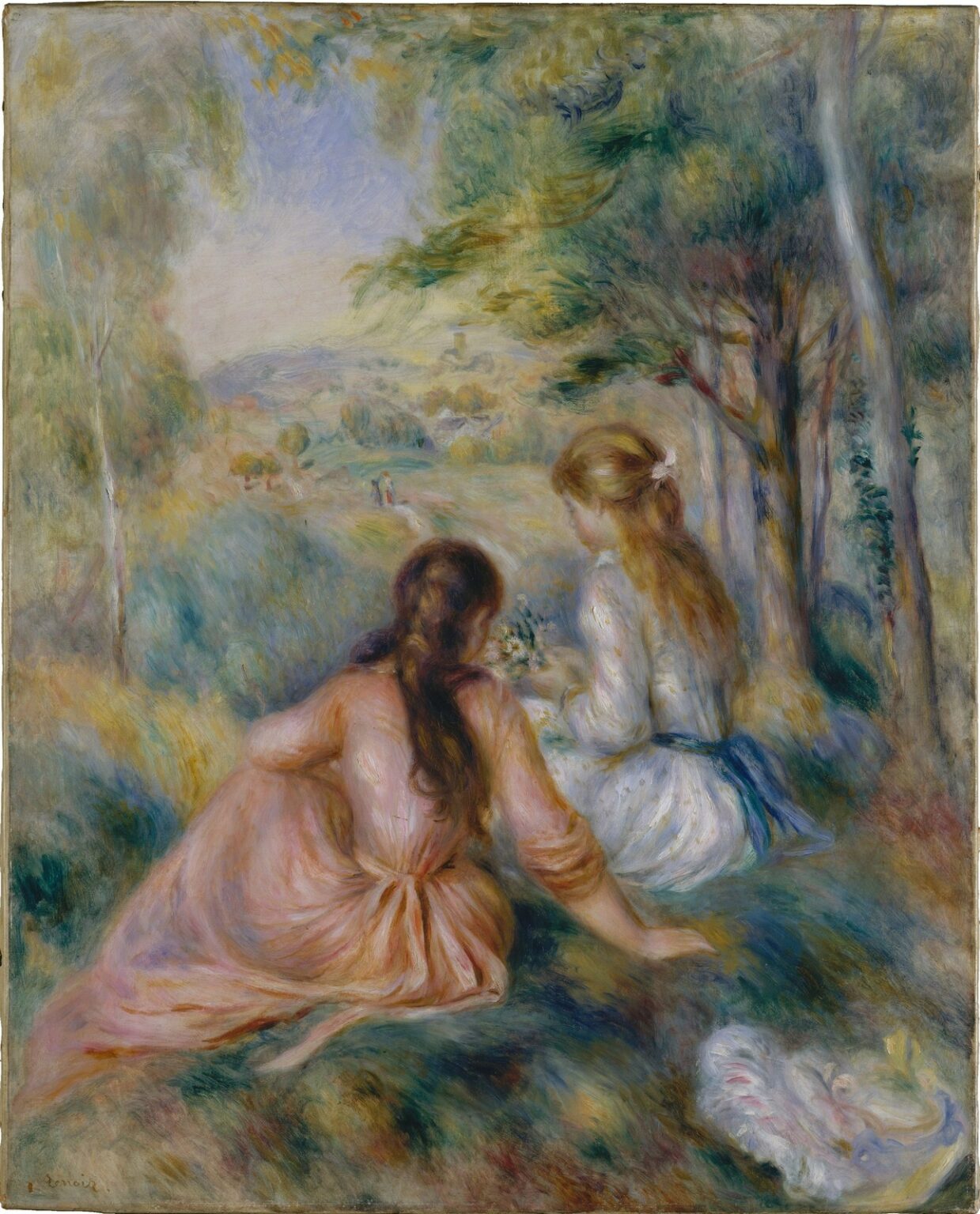 Renoir In the Meadow (1888-92)