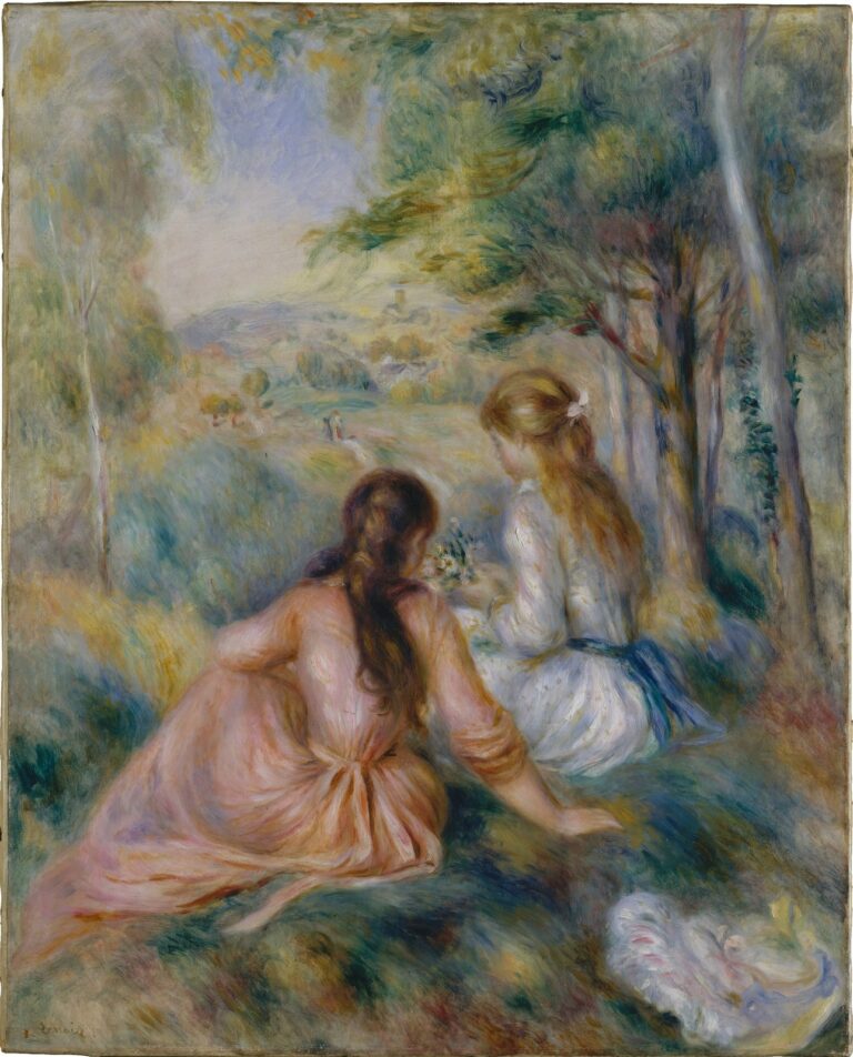 Renoir In the Meadow (1888-92)