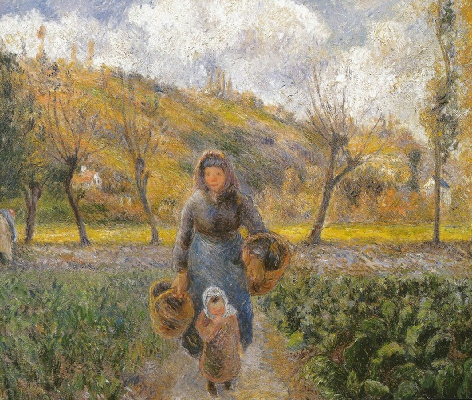 Pissarro In the Vegetable Garden