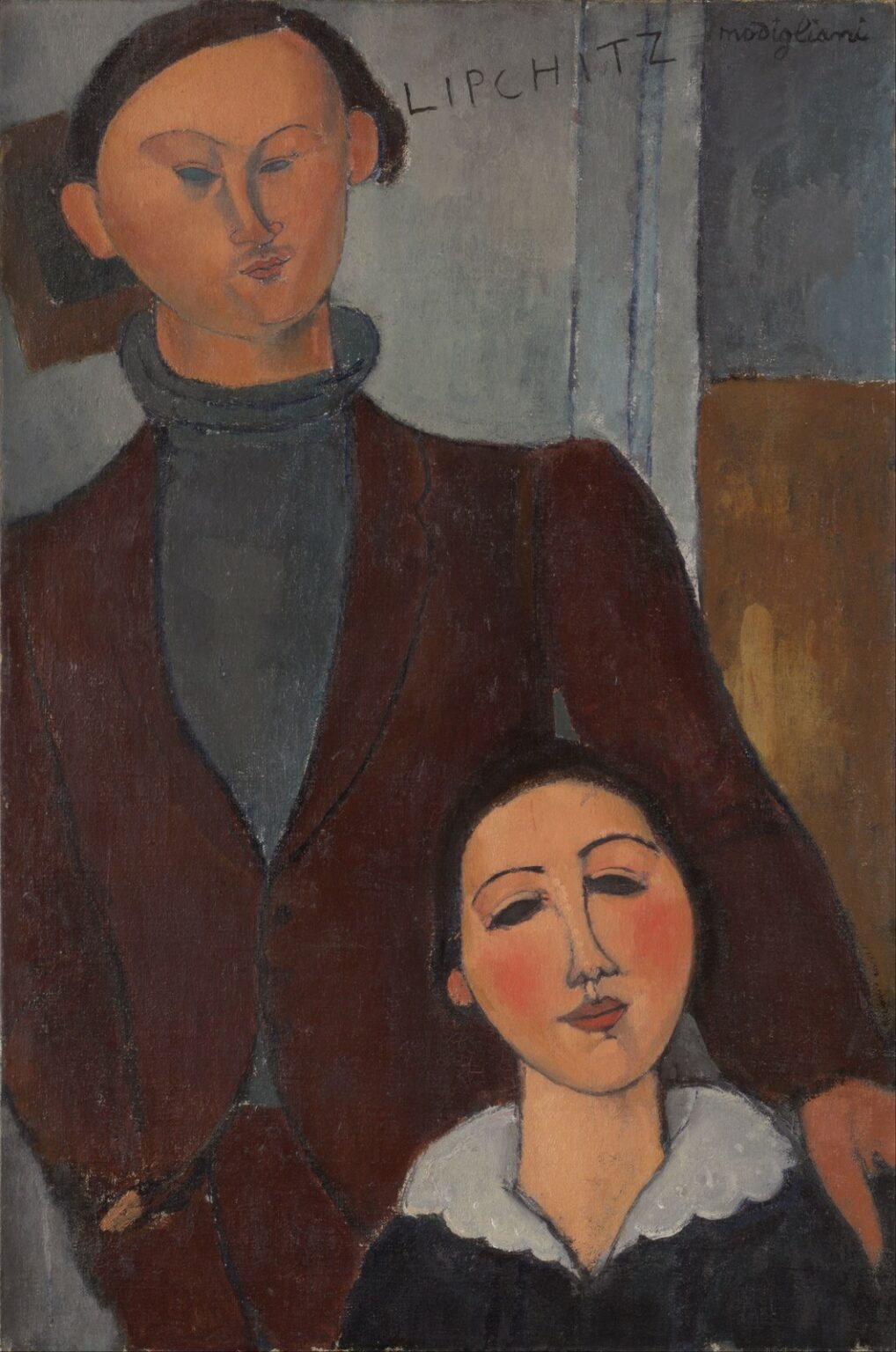 Modigliani Jacques and Berthe Lipchitz (1917)