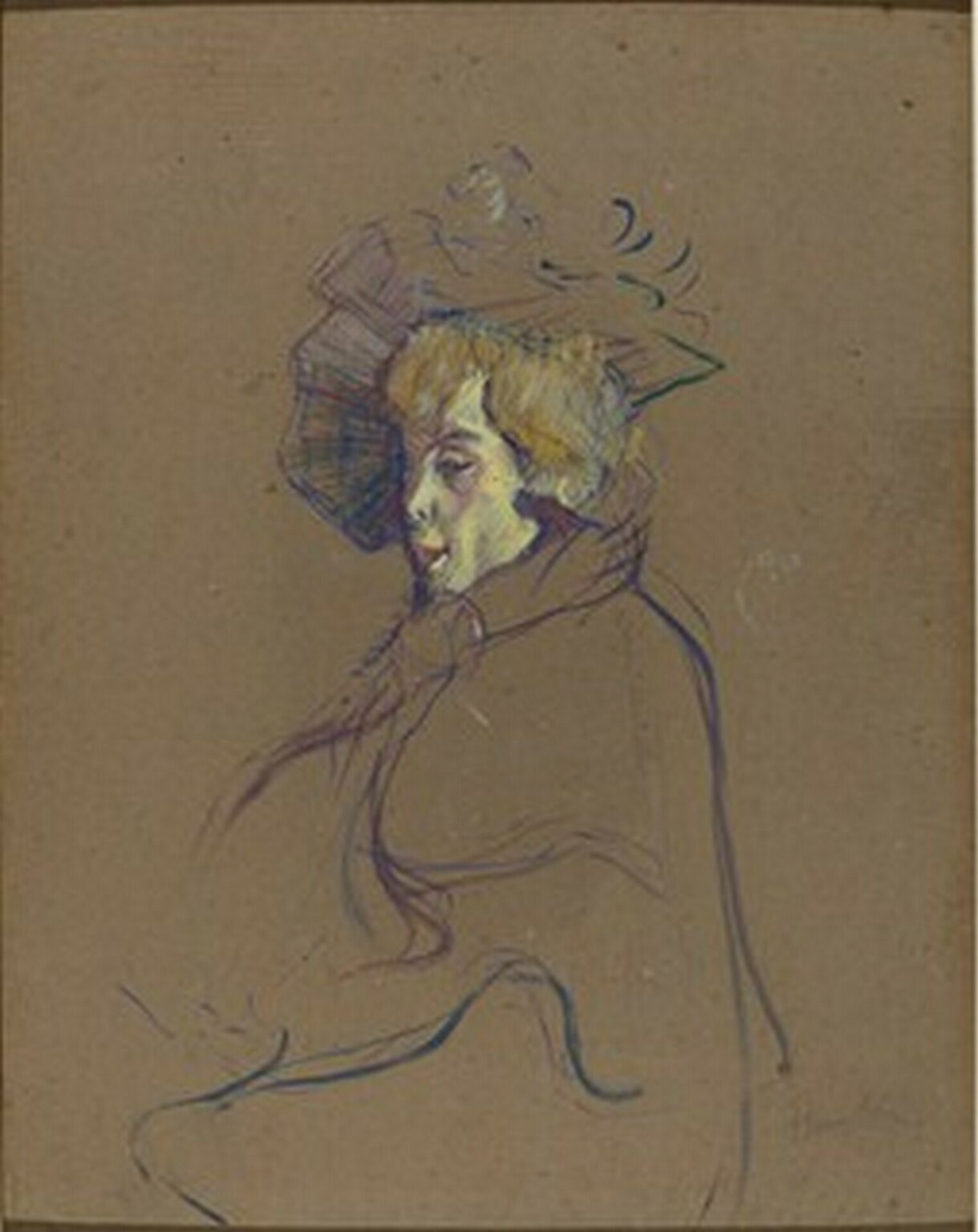 Toulouse-Lautrec Jane Avril (1892)