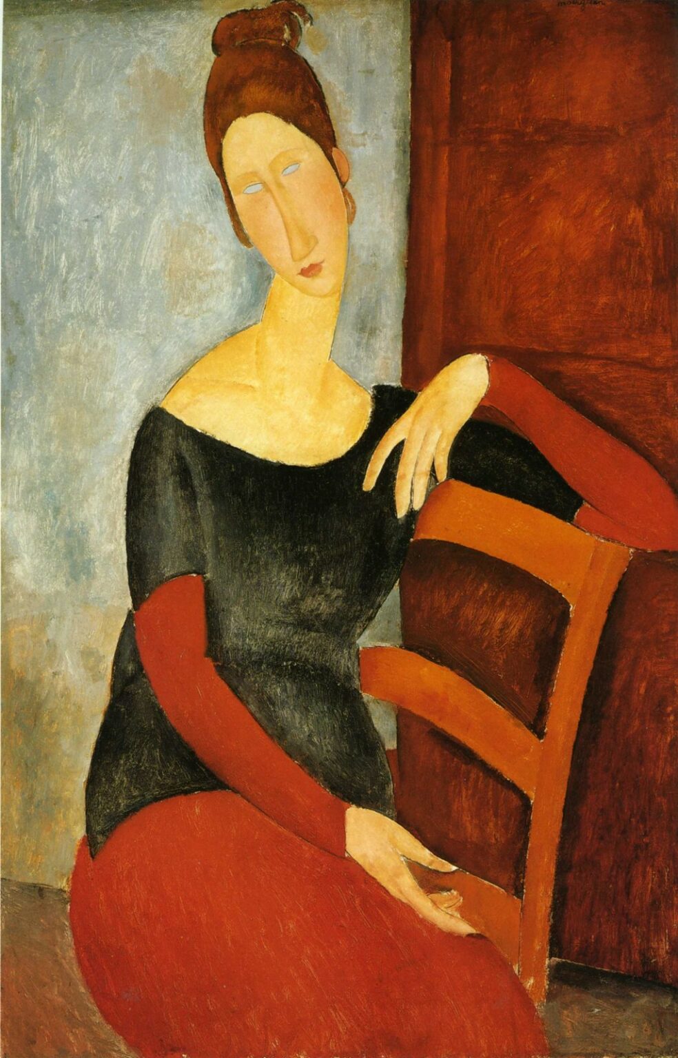 Modigliani Jeanne Hébuterne (1918)