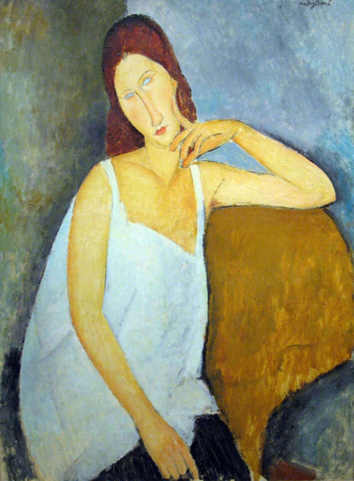 Modigliani Jeanne Hébuterne (1919)
