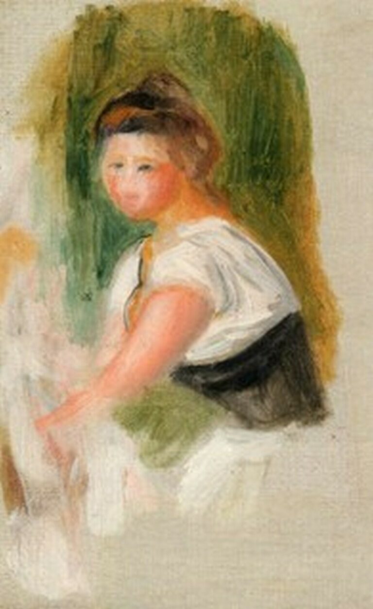 Renoir Jeune Femme