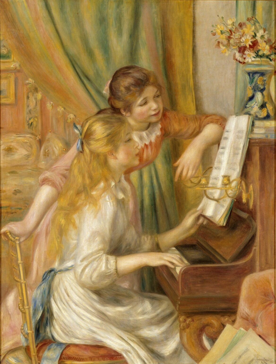 Renoir Jeunes filles au piano (1892)