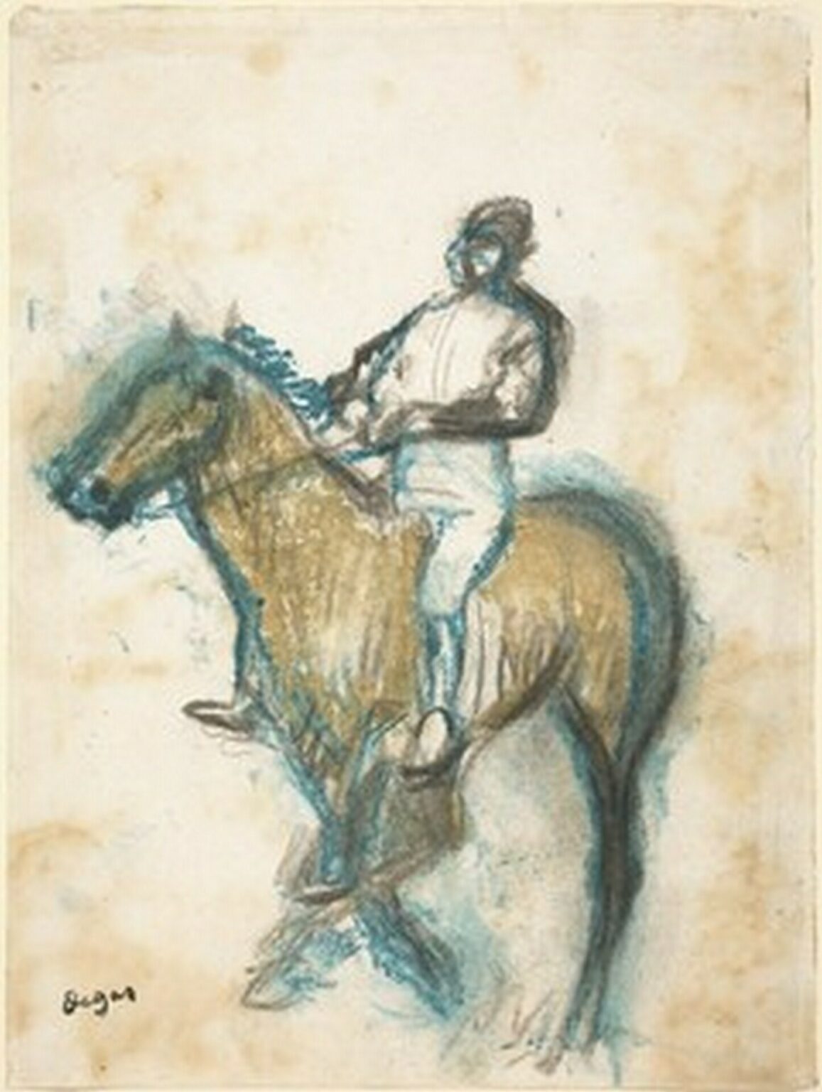 Degas Jockey (c. 1898)