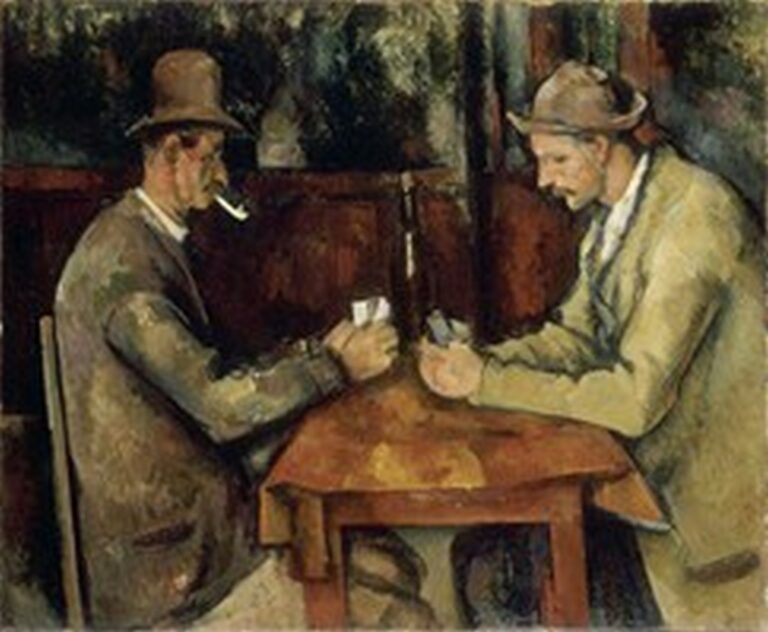 Cézanne Jugadores de cartas (1890-95)
