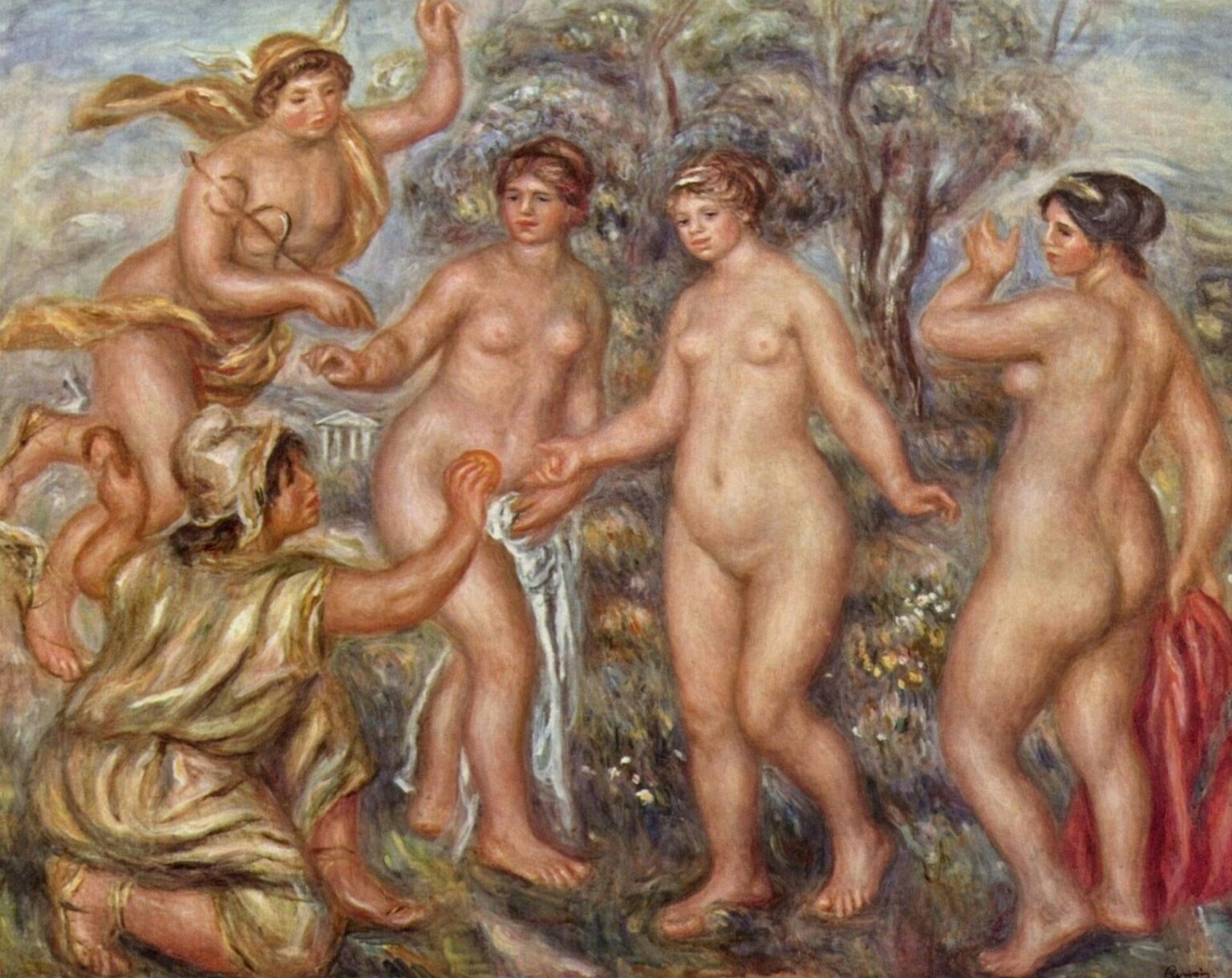 Renoir Juicio de París (1913-14)