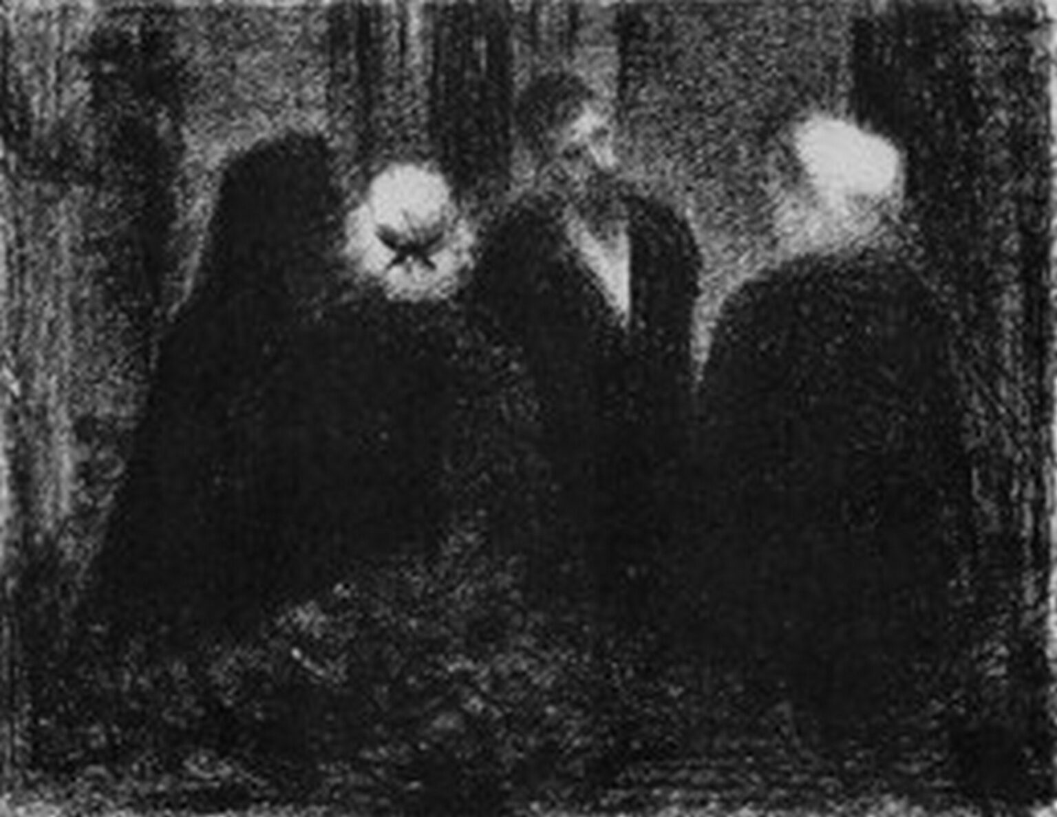 Seurat Kondolenzen (Condolence, 1886)
