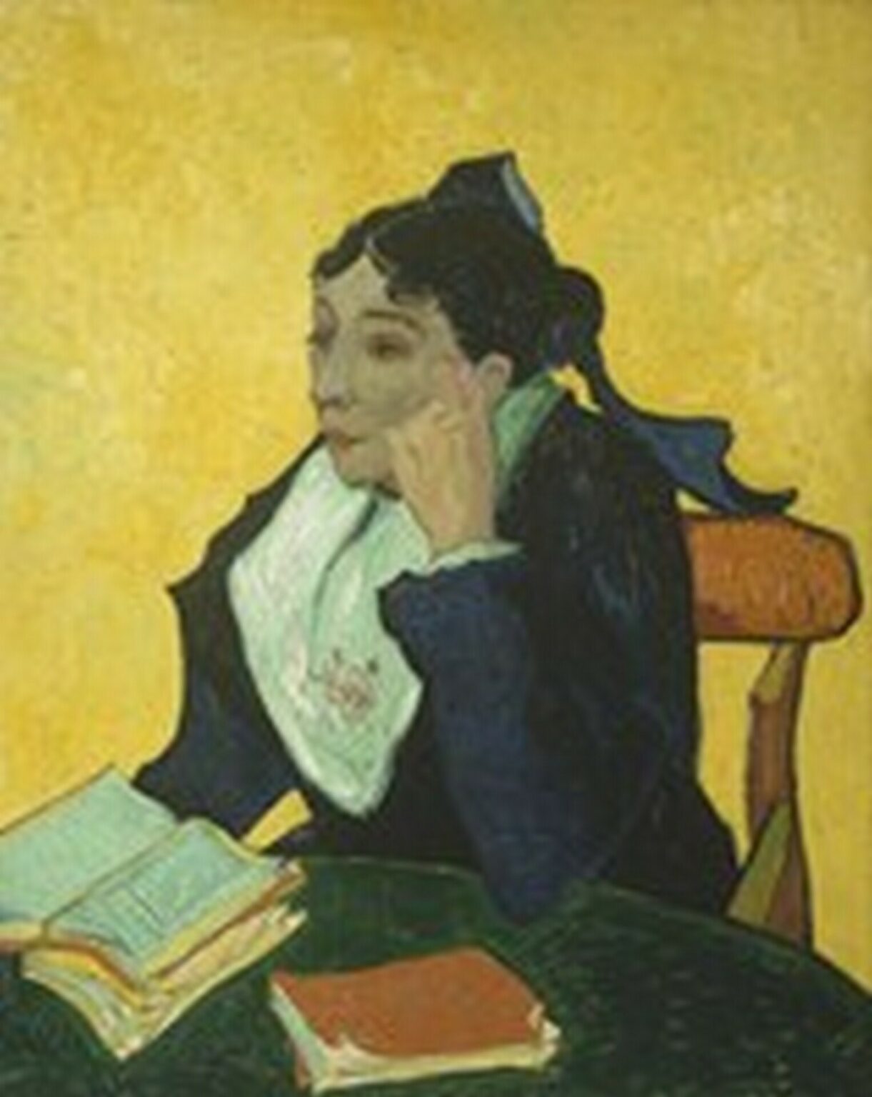 Van Gogh L'Arlésienne Madame Ginoux with Books (November, 1888)