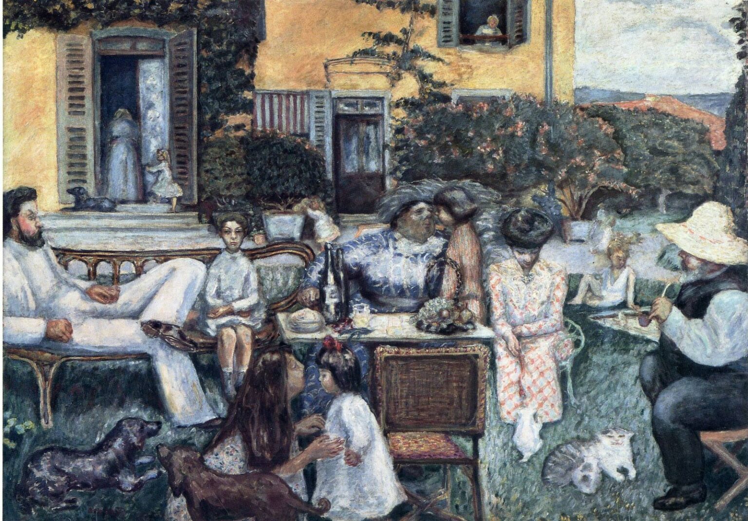 Bonnard L'après-midi bourgeoise (1900)