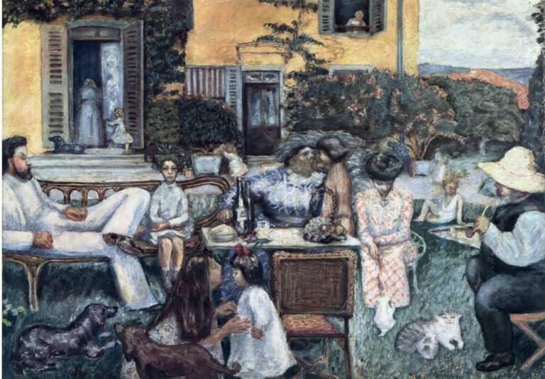 Bonnard L'après-midi bourgeoise (1900)