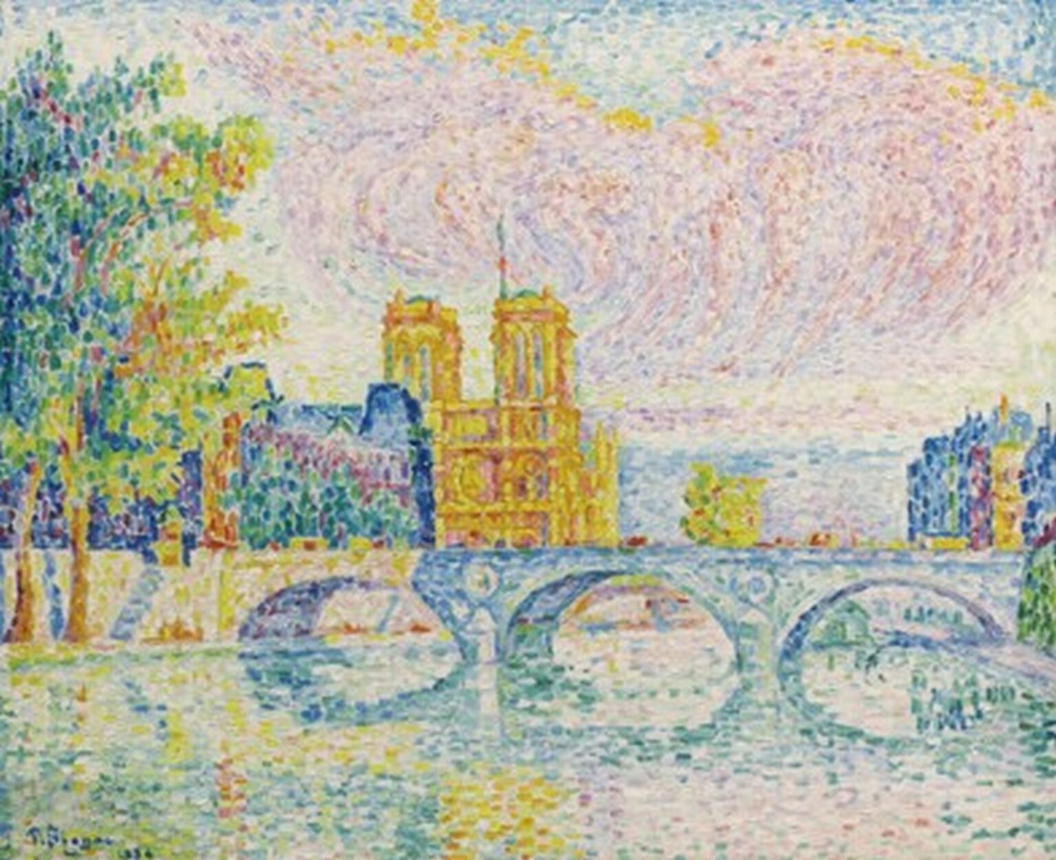Signac La Cité, Paris (1934)