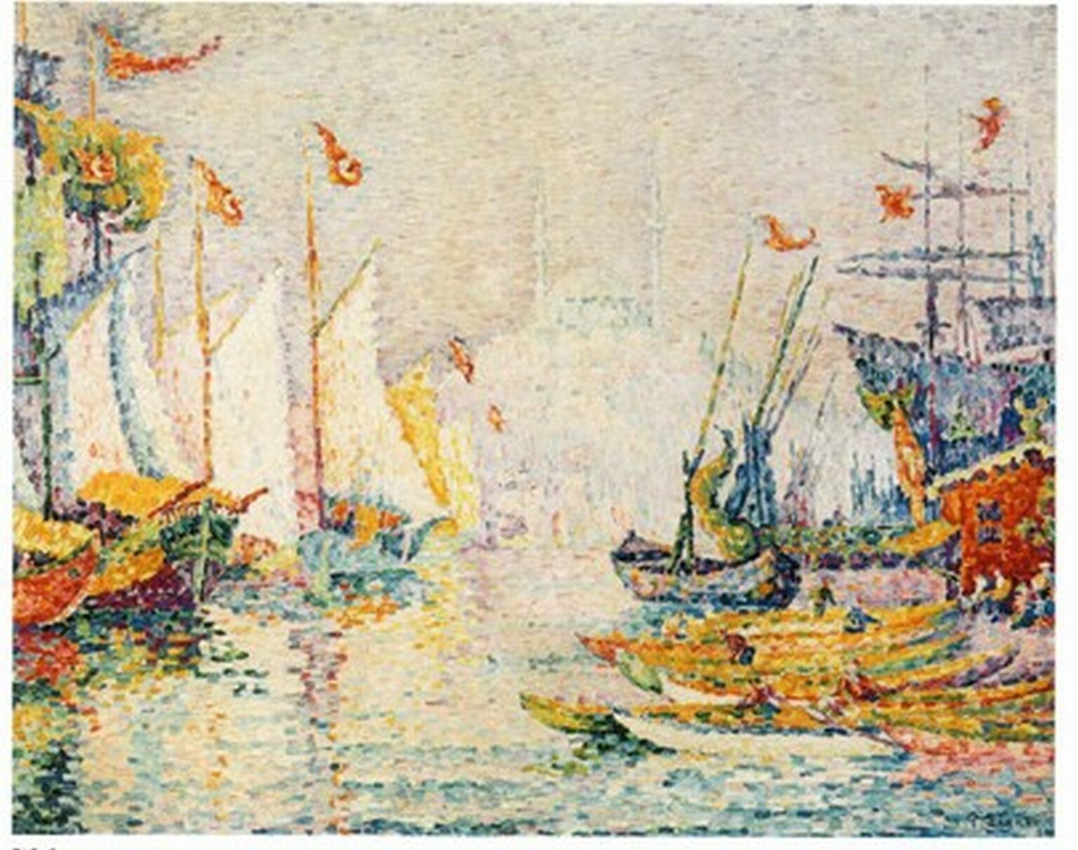 Signac La Corne d'Or. Matin (1907)