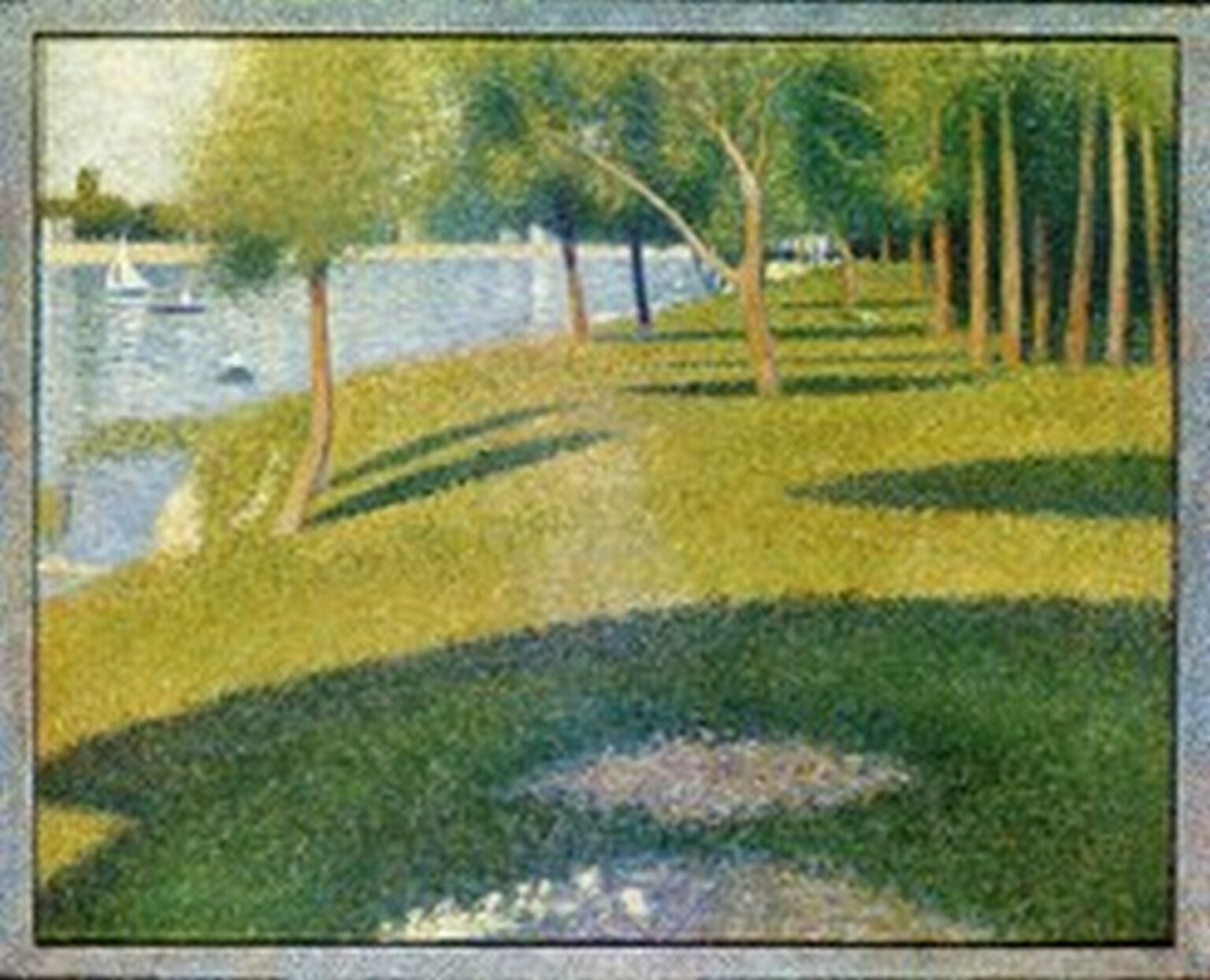 Seurat La Grande Jatte (1884)