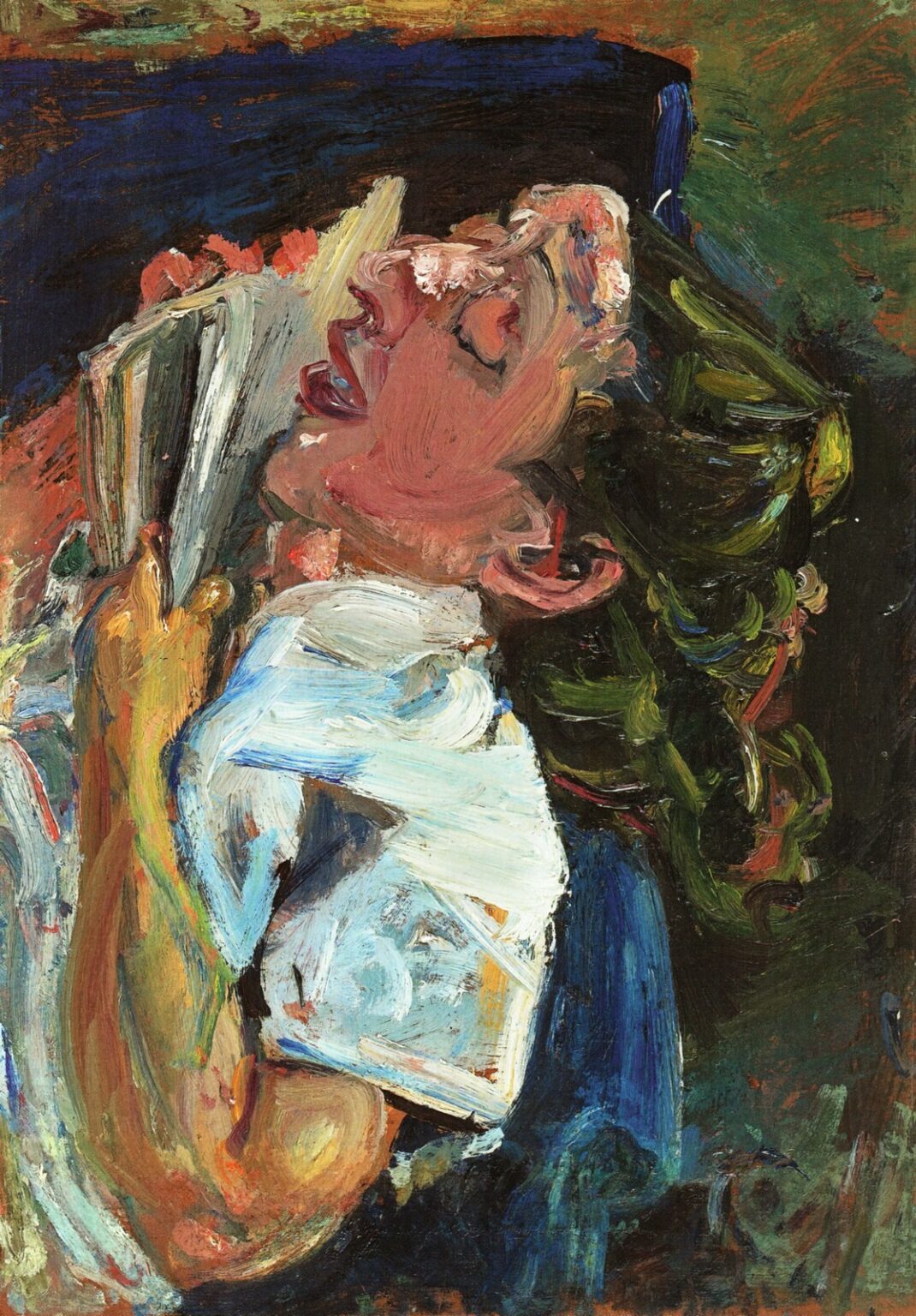 Soutine La Liseuse endormie (Madeleine Castaing, c. 1937)