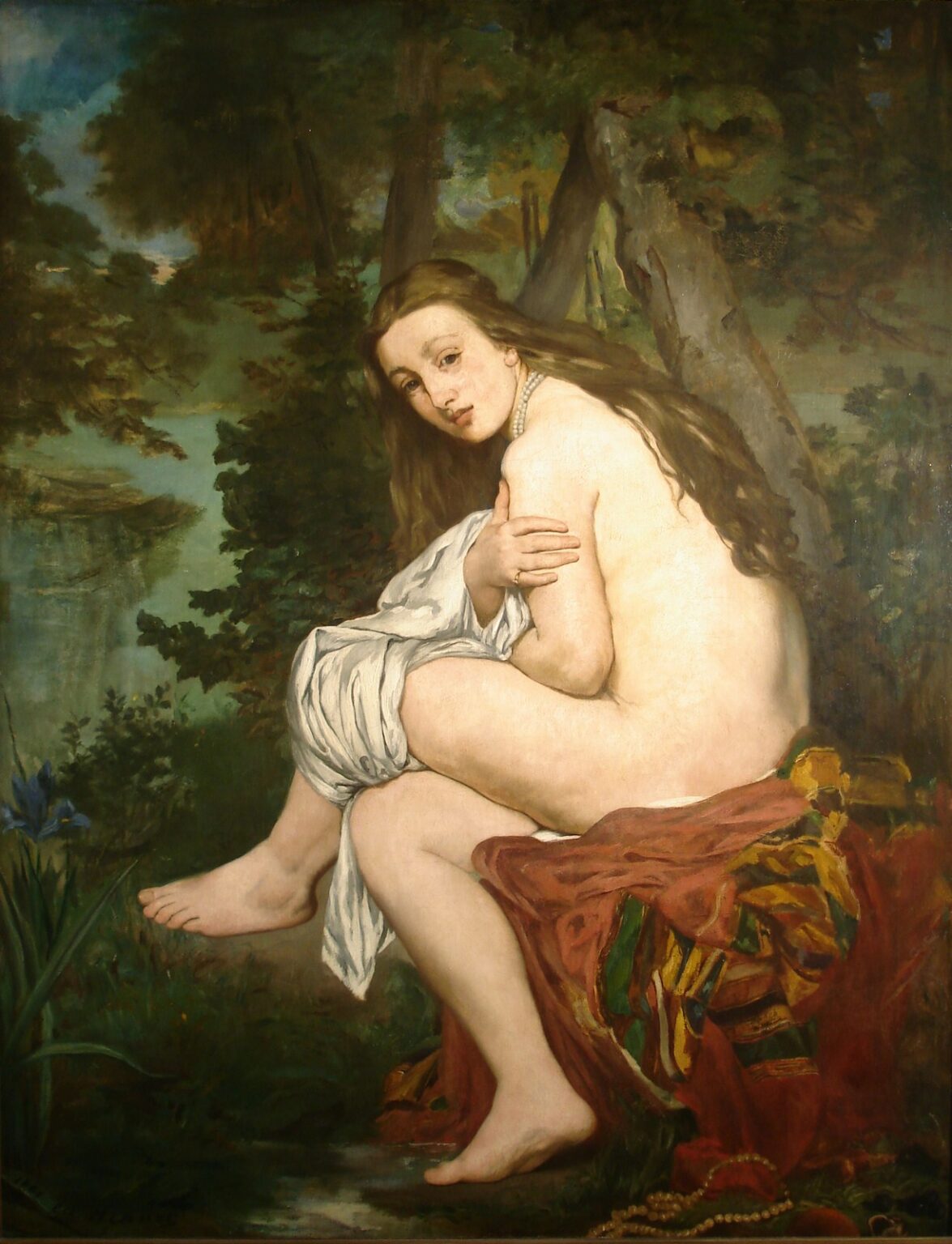 Manet La Nymphe surprise (1861)