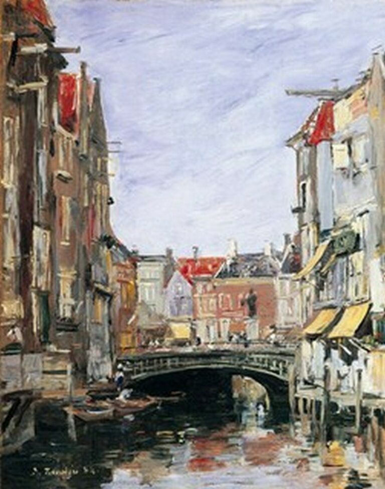 Boudin La Place Ary Scheffer, Dordrecht